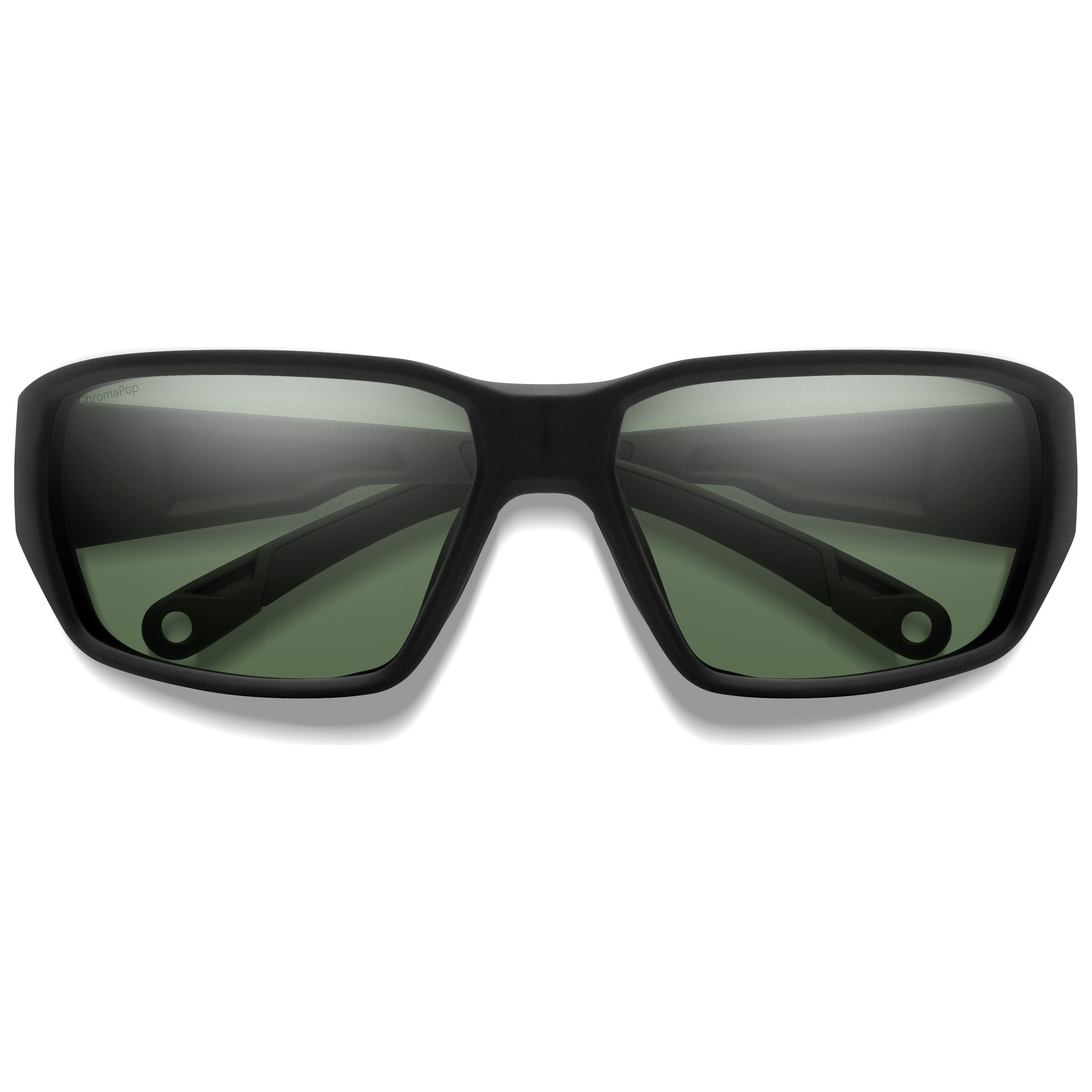 Smith Optics Hookset Matte Black - ChromaPop Polarized Gray Green Image 02