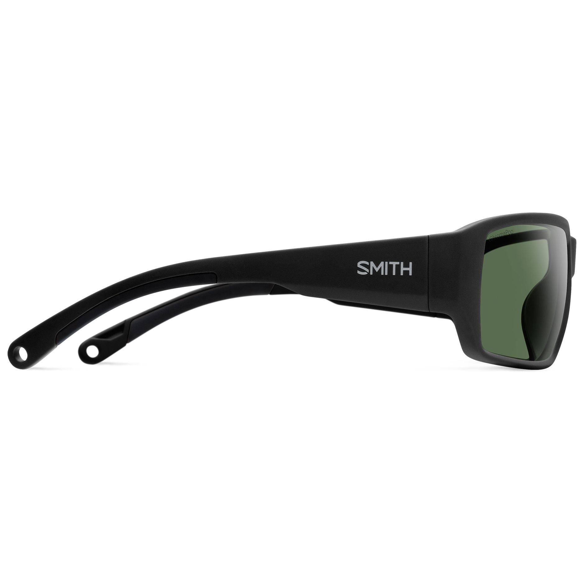 Smith Optics Hookset Matte Black - ChromaPop Polarized Gray Green Image 03