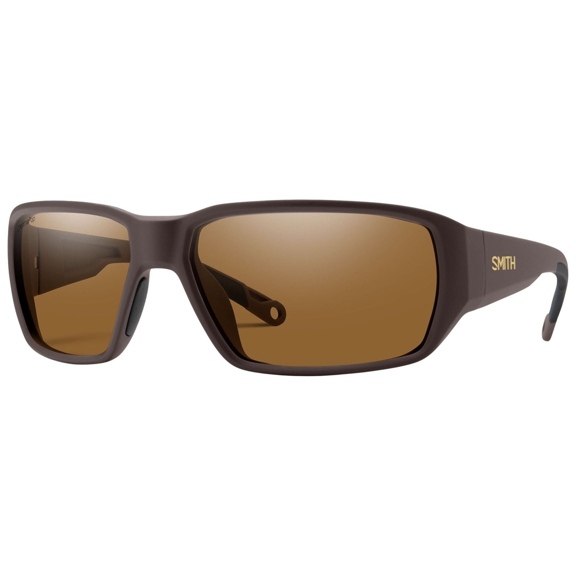 Smith Optics Hookset Matte Mississippi Mud / ChromaPop Glass Polarized Brown Image 01