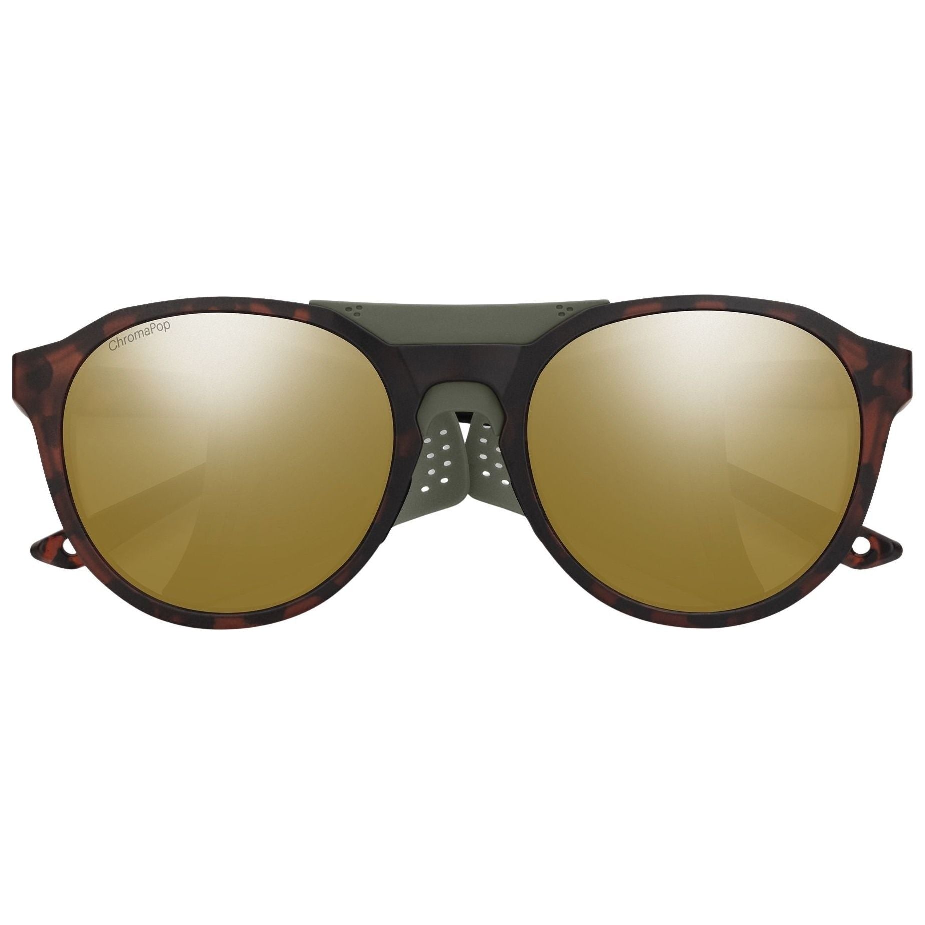 Smith Optics Venture Matte Tortoise - ChromaPop Glass Polarized Bronze Mirror Image 02