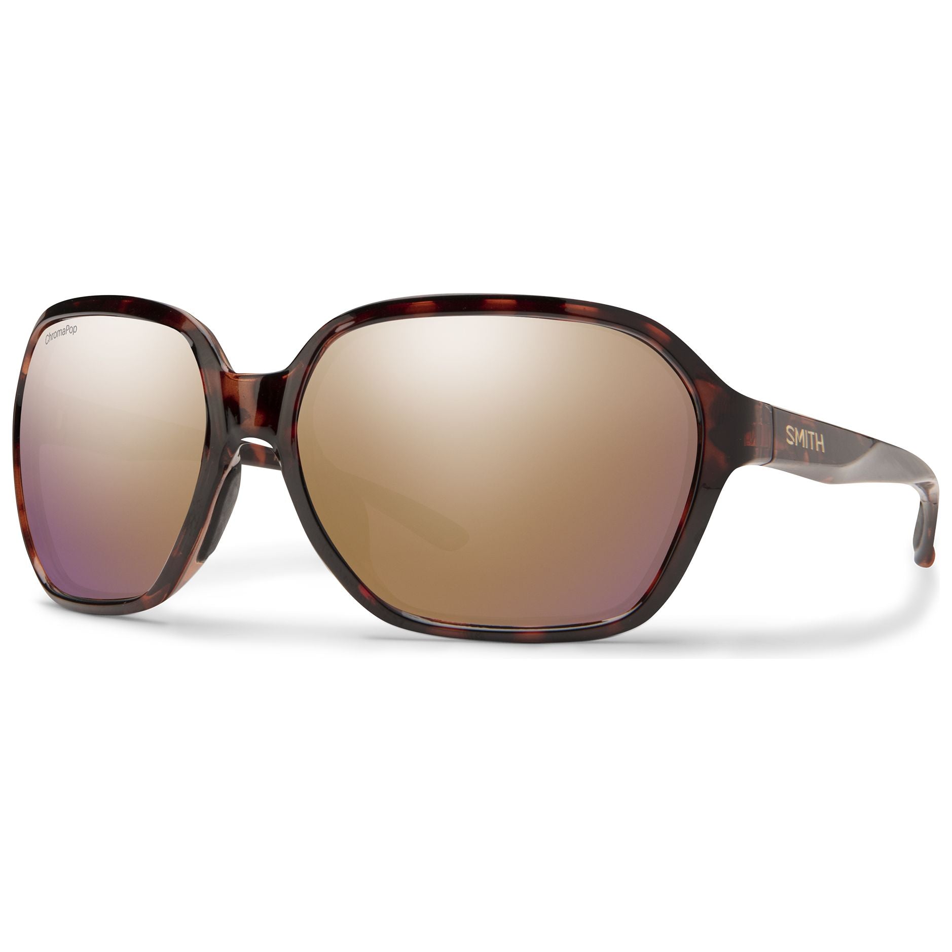 Smith Optics Whitney Tortoise - ChromaPop Polarized Rose Gold Mirror Image 01