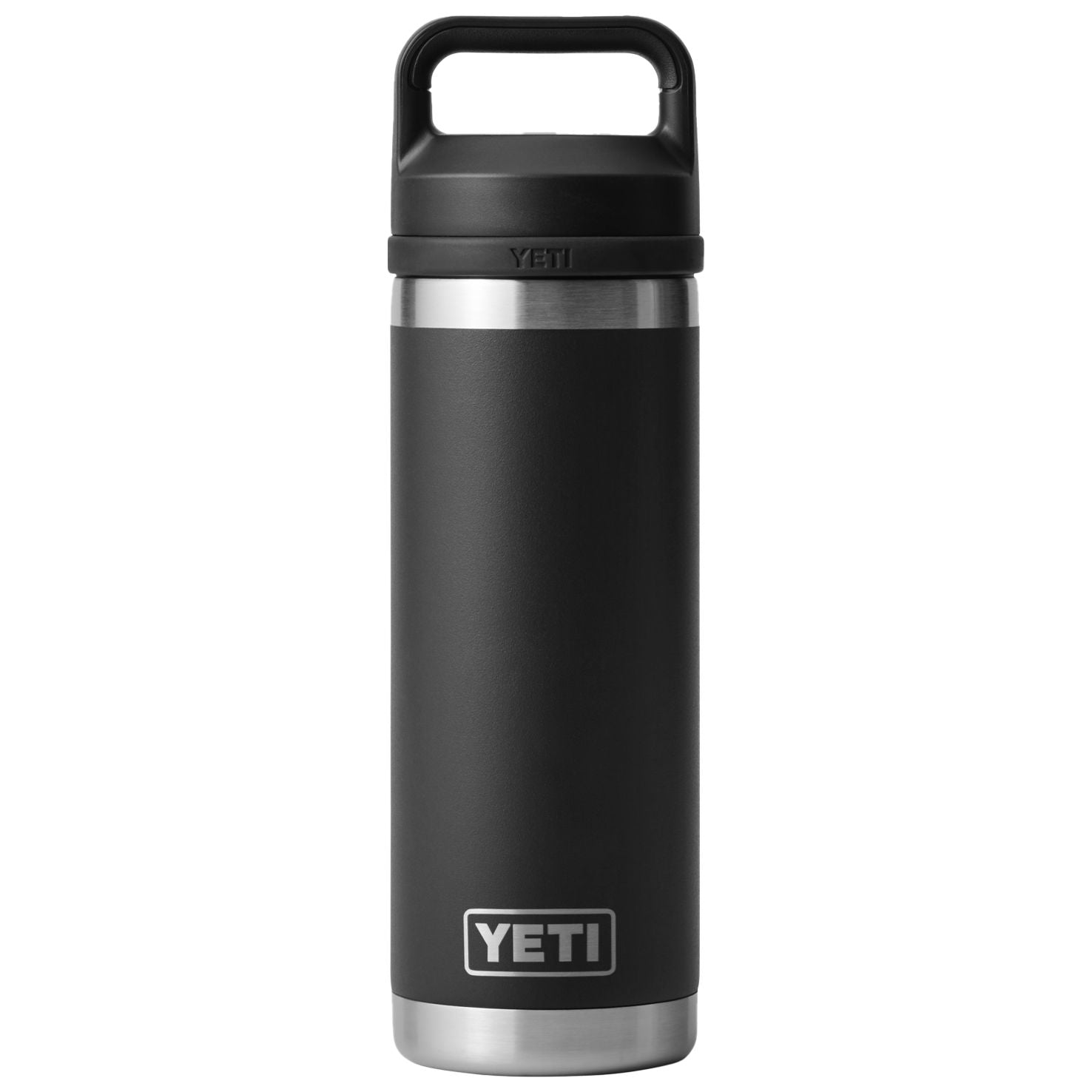 YETI Rambler 18 oz Bottle with Chug Cap Black Image 01