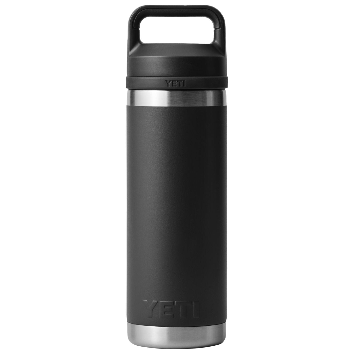 YETI Rambler 18 oz Bottle with Chug Cap Black Image 02