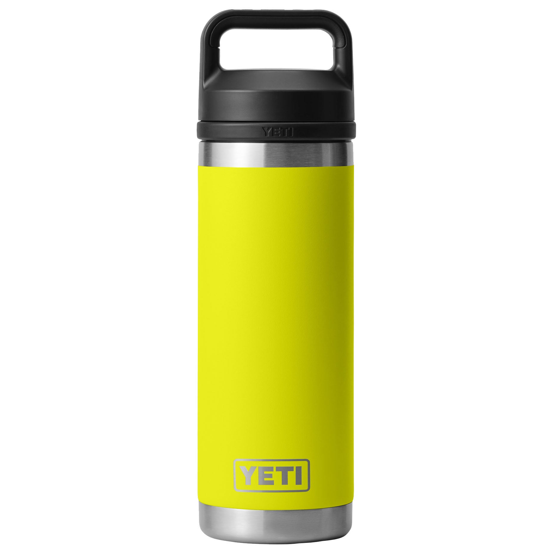 YETI Rambler 18 oz Bottle with Chug Cap Firefly Yellow Image 01
