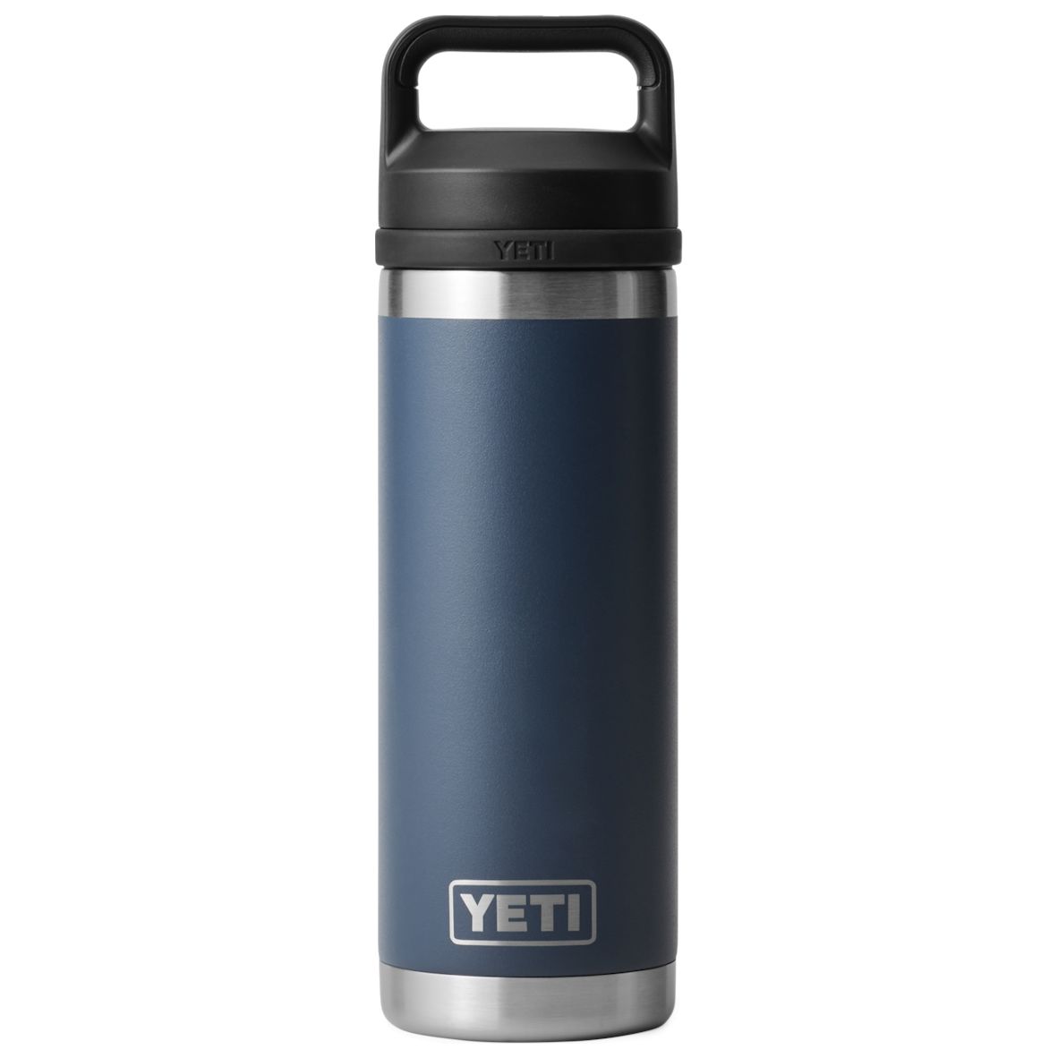 YETI Rambler 18 oz Bottle with Chug Cap Navy Image 01