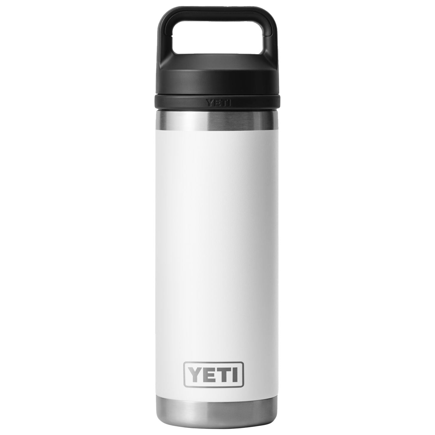 YETI Rambler 18 oz Bottle with Chug Cap White Image 01