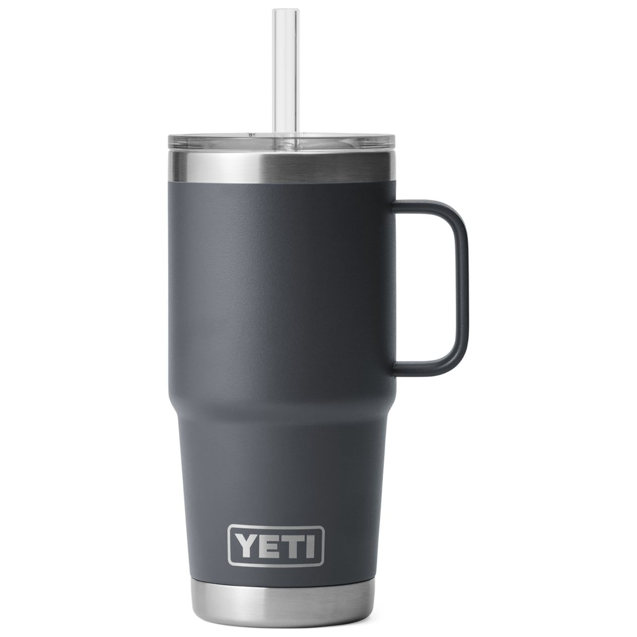 YETI Rambler 25 oz Straw Mug Charcoal Image 01