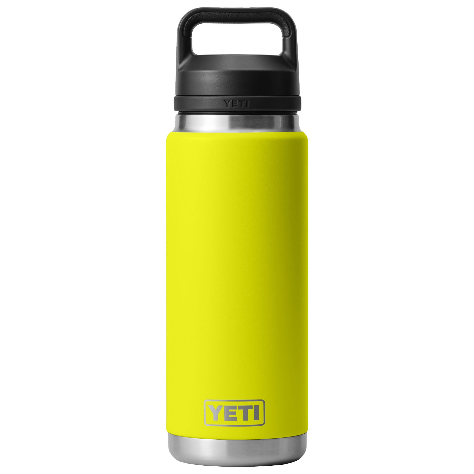 YETI Rambler 26 oz Bottle with Chug Cap Firefly Yellow Image 01