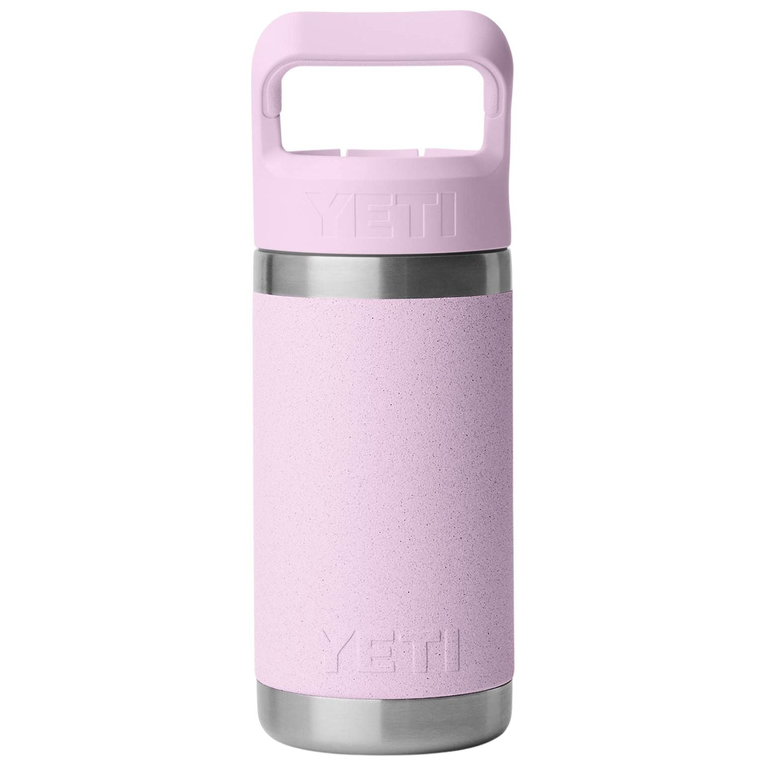 YETI Rambler Jr. 12 oz Bottle with Straw Cap Cherry Blossom Image 02