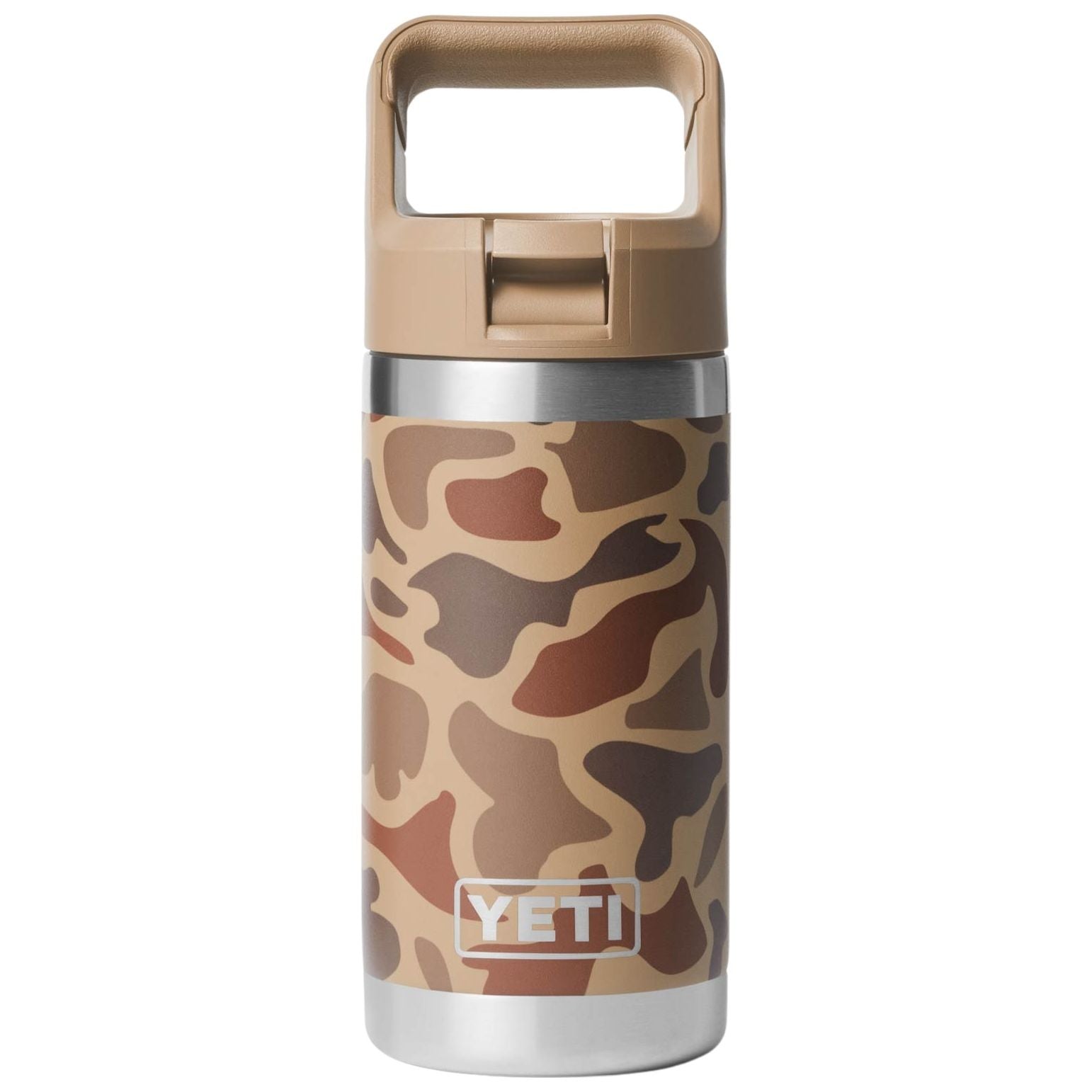 YETI Rambler Jr. 12 oz Bottle with Straw Cap Wetlands Camo Image 01