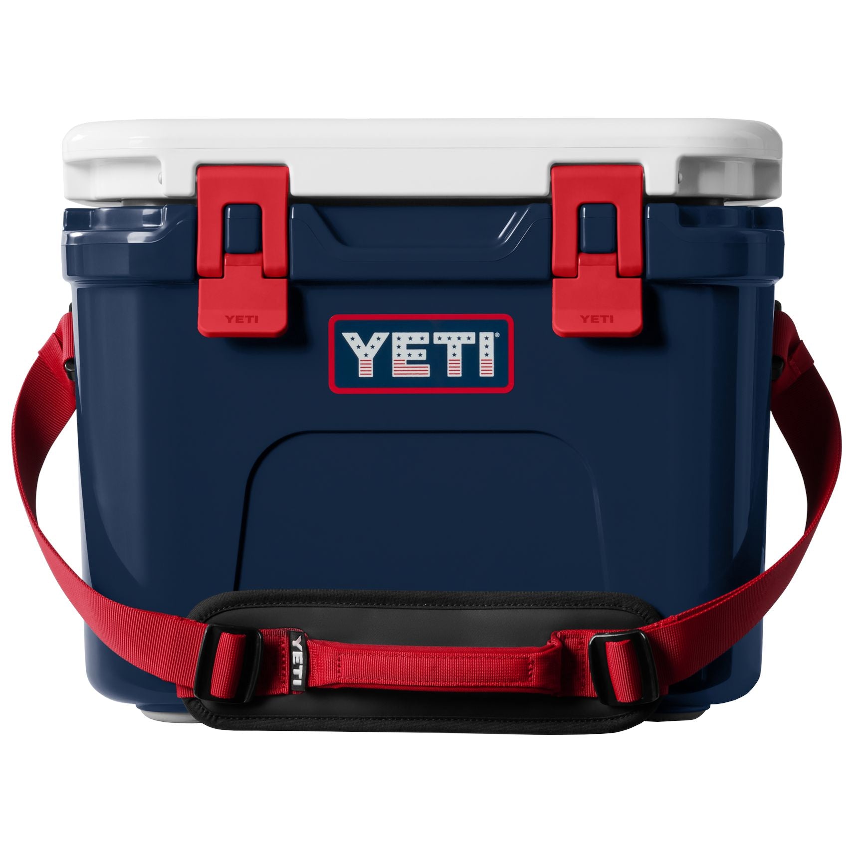 YETI Roadie 15 Hard Cooler Rescue Red / Navy / White Image 01