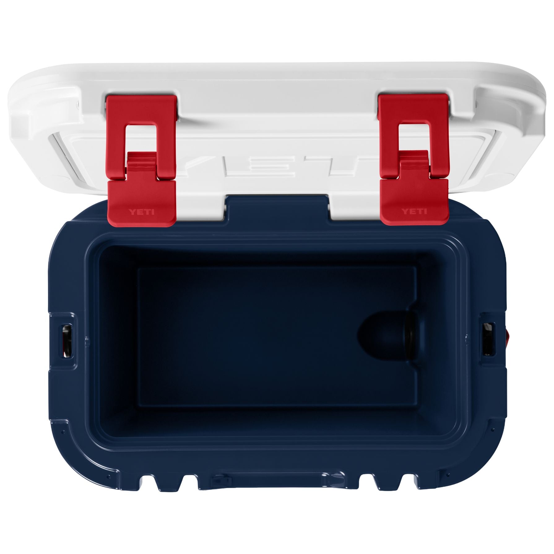 YETI Roadie 15 Hard Cooler Rescue Red / Navy / White Image 07