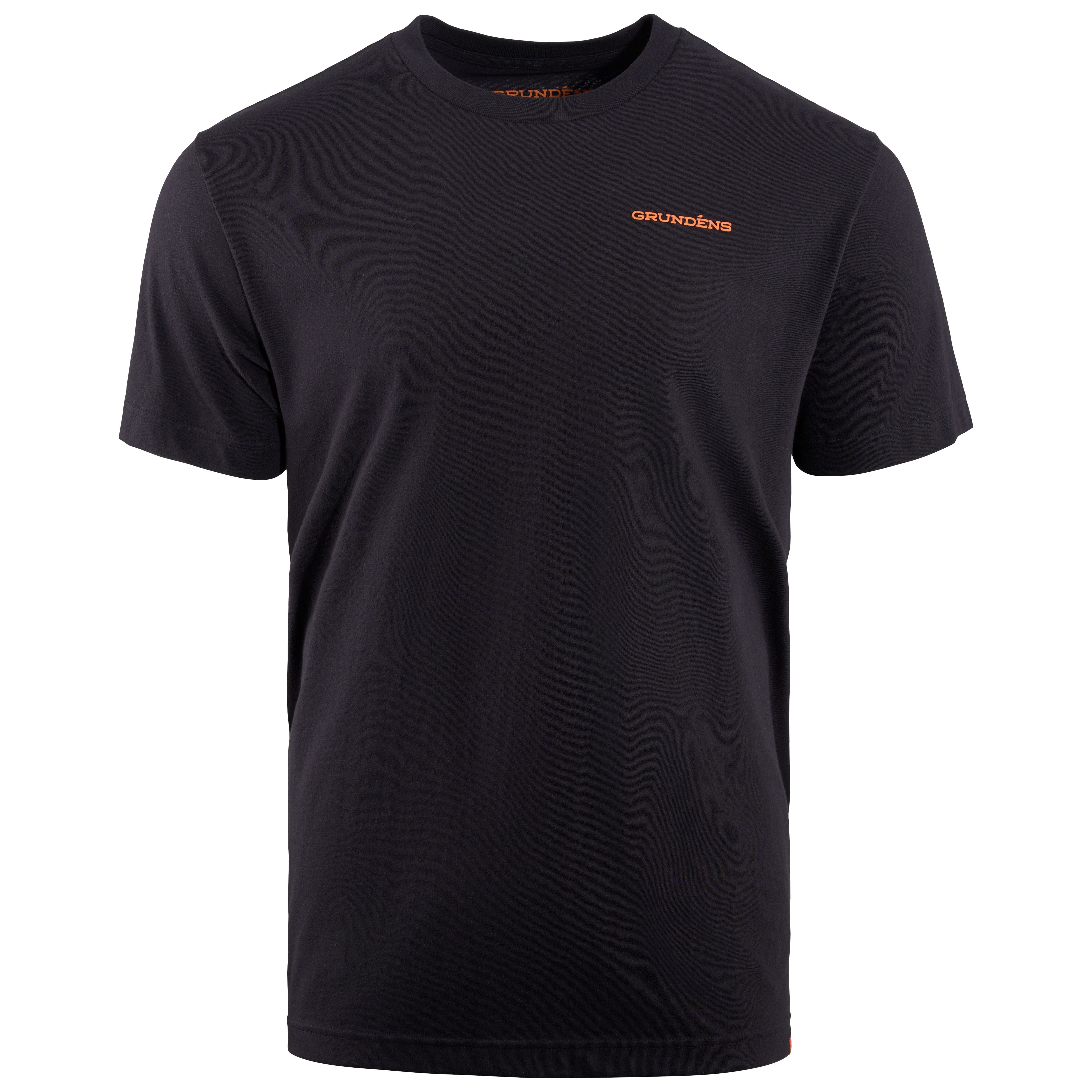 Grundens Men's Support Fishermen SS T-Shirt Black Image 02