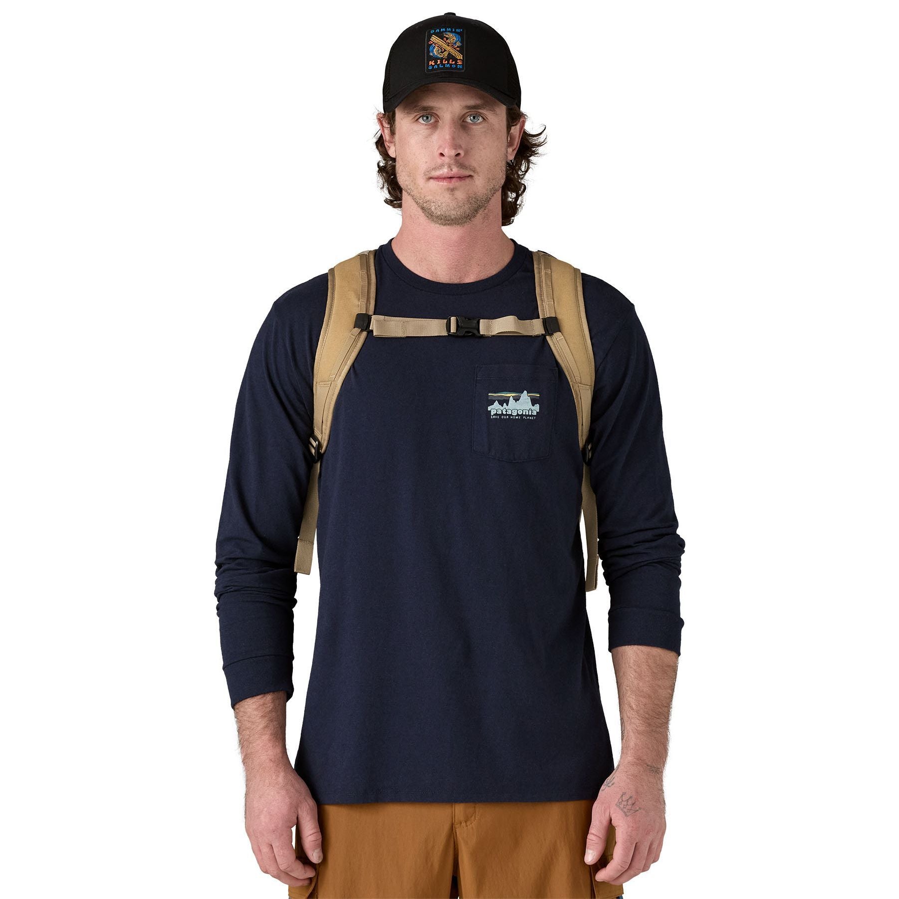 Patagonia Fieldsmith Roll Top Pack Classic Tan Image 05