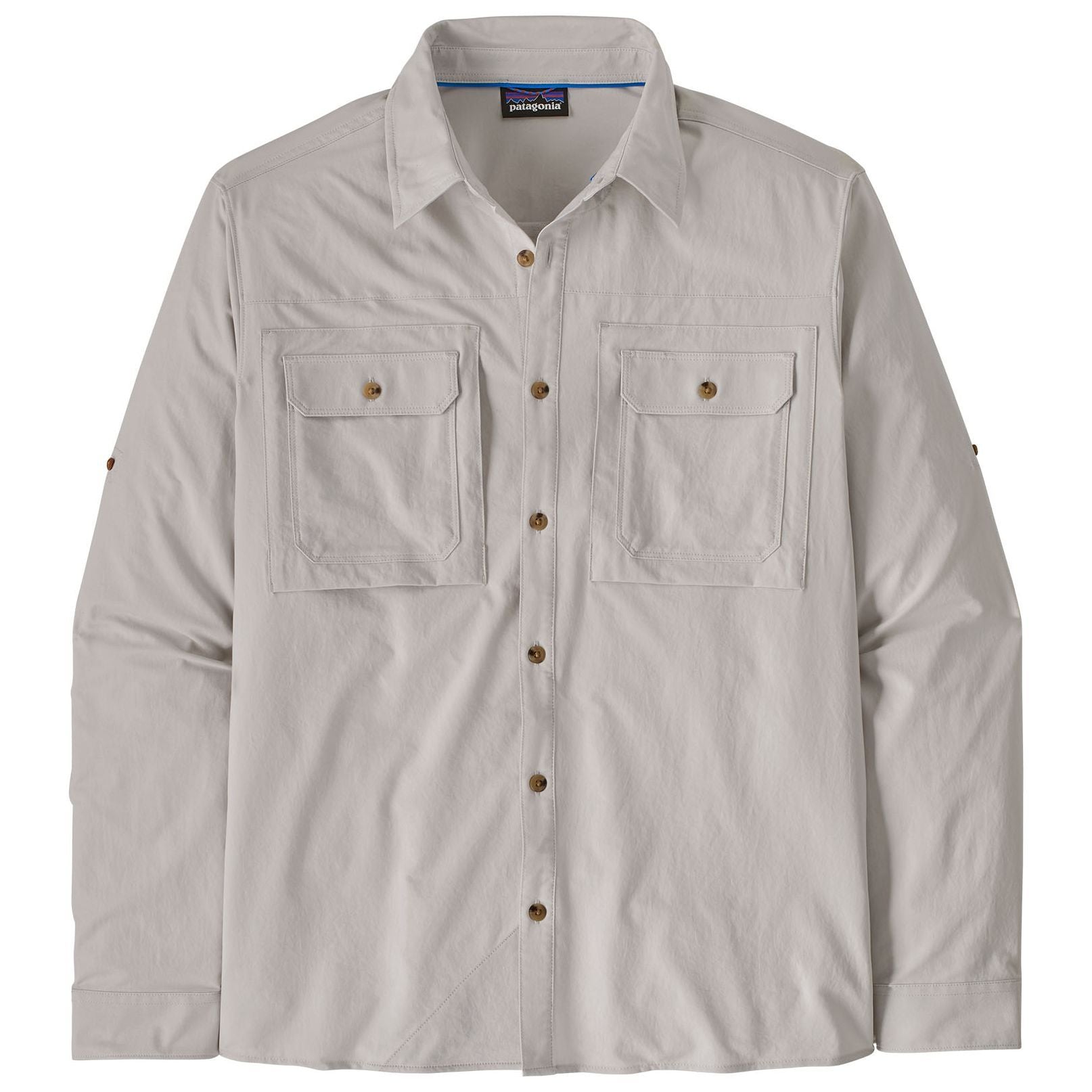 Patagonia Men's Long-Sleeved Self Guided Sun Shirt Crisp Grey Image 01