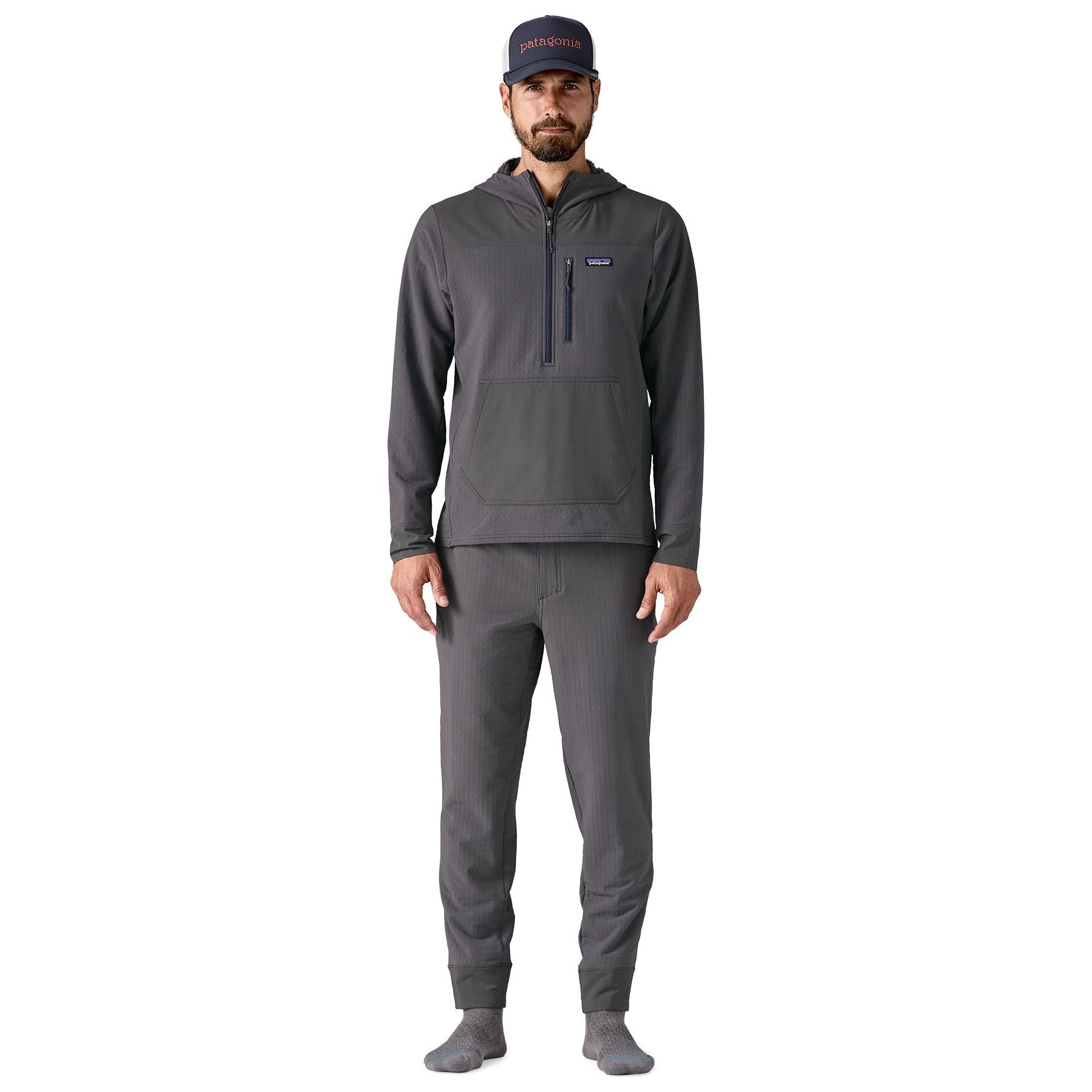 Patagonia Men's R2 TechFace Pants Forge Grey