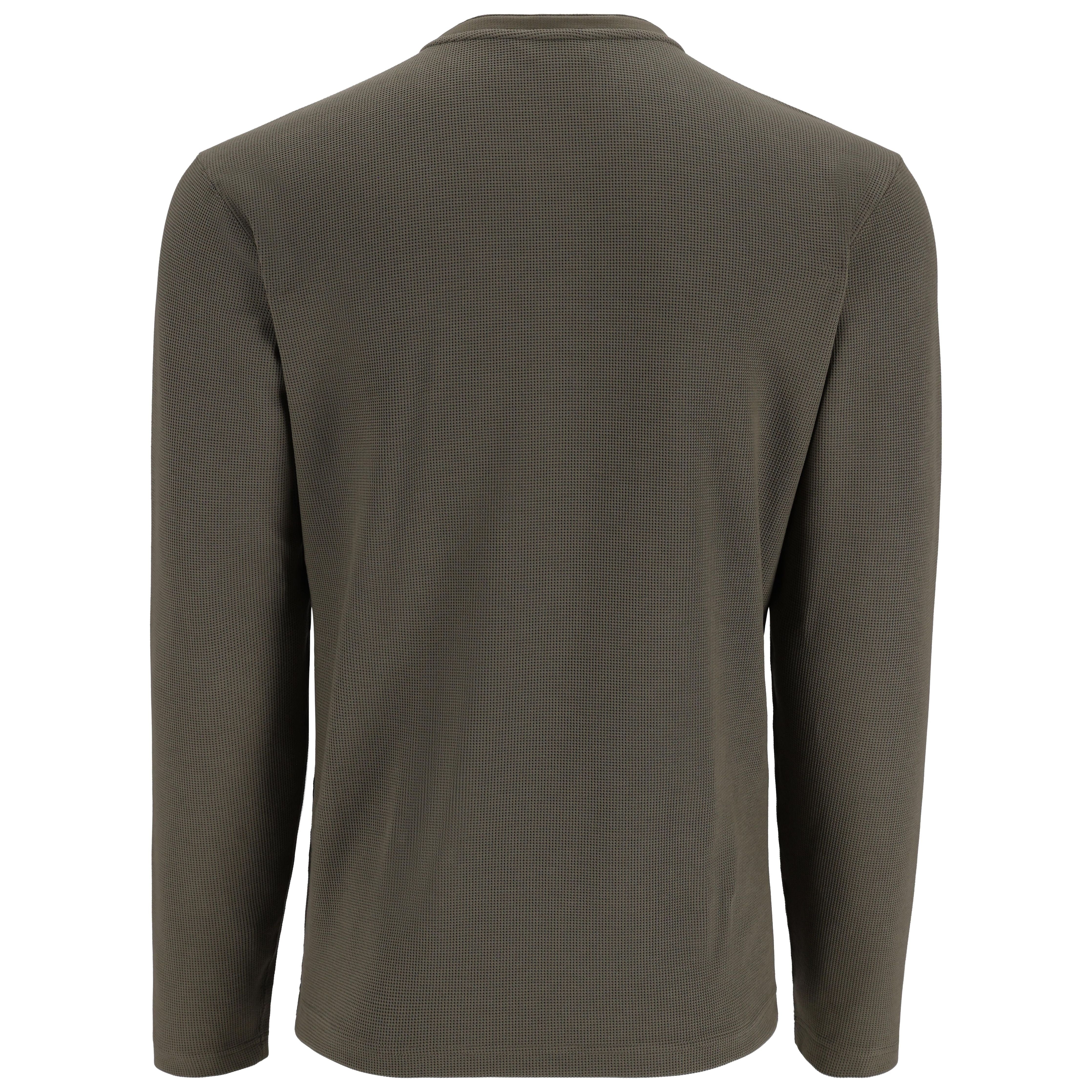 Simms Men's Highline Henley Smokey Olive Image 02