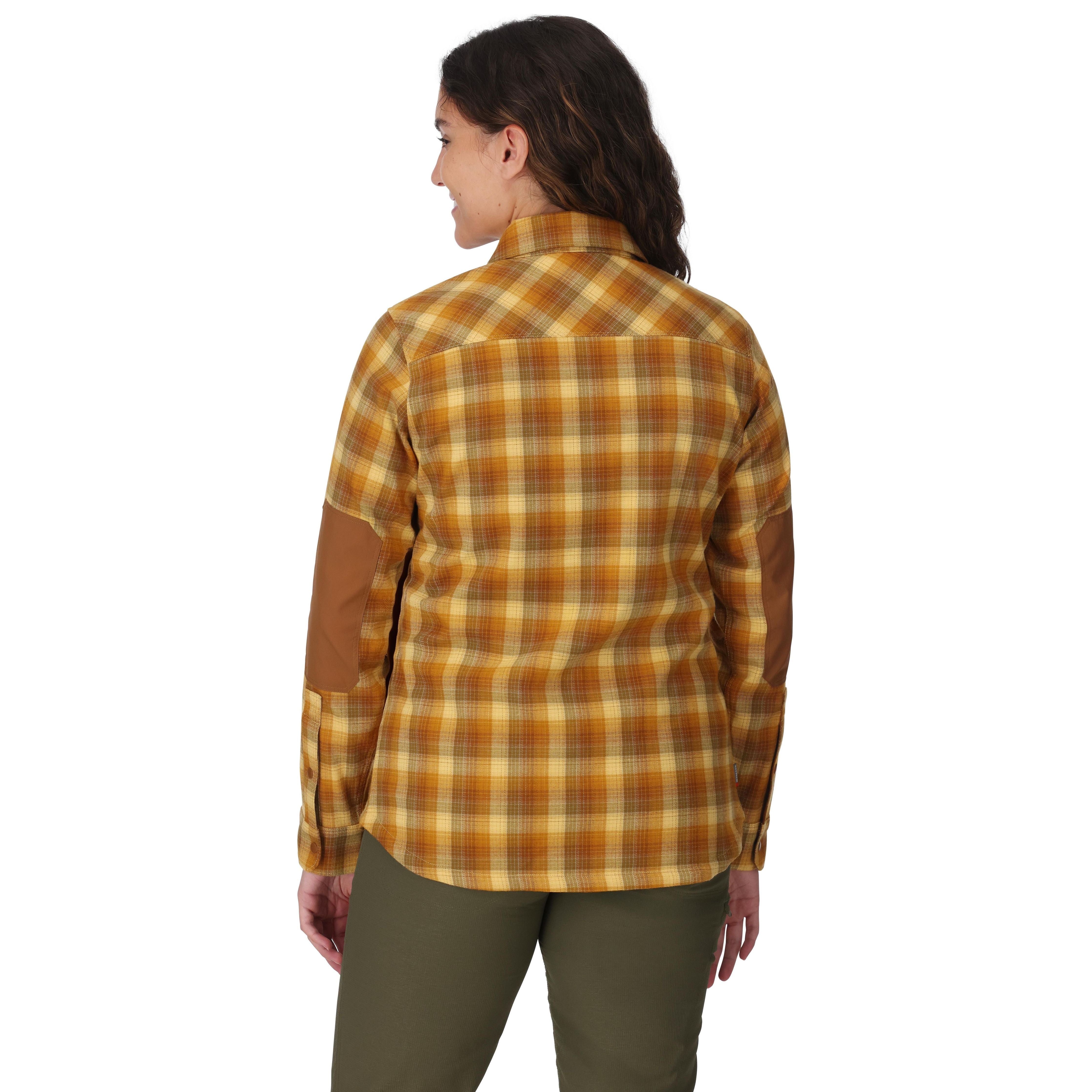 Simms Women's Guide Flannel Kennebec Plaid: Sandbar Image 03