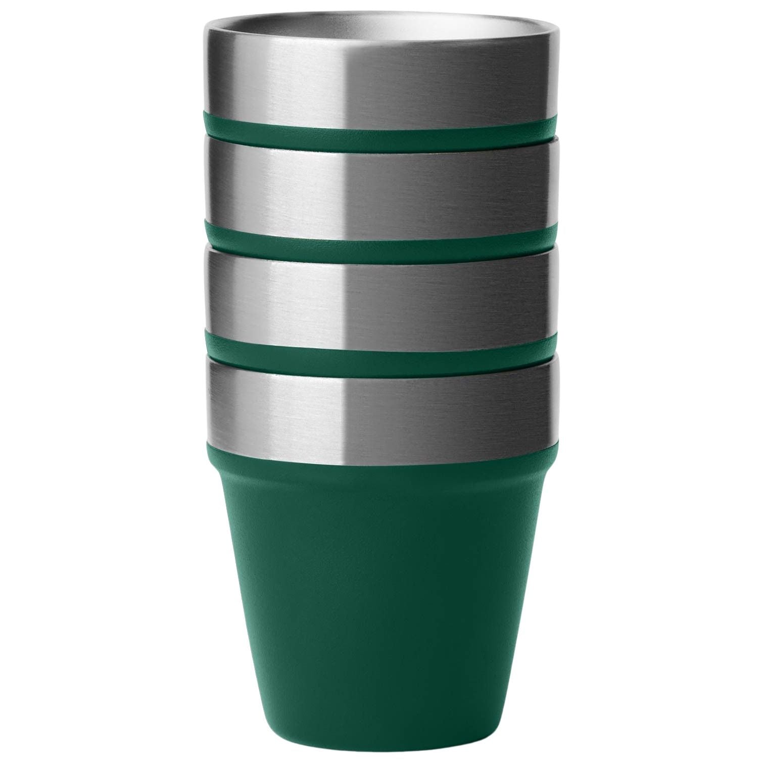 YETI Shot Glasses with Carrying Case Black Forest Green Image 08