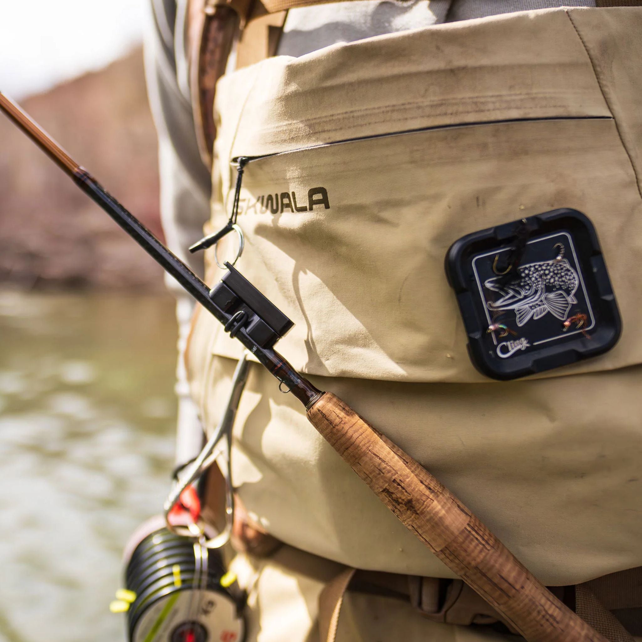 Cling Fishing Products Mag Grab Rod Rack