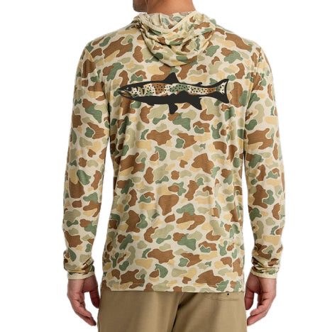 Free Fly BSA Logo Men's Bamboo Lightweight Hoodie