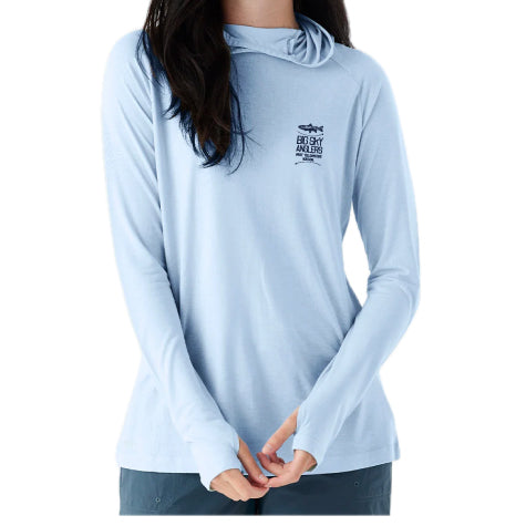 Free Fly BSA Logo Women's Bamboo Lightweight Hoodie II