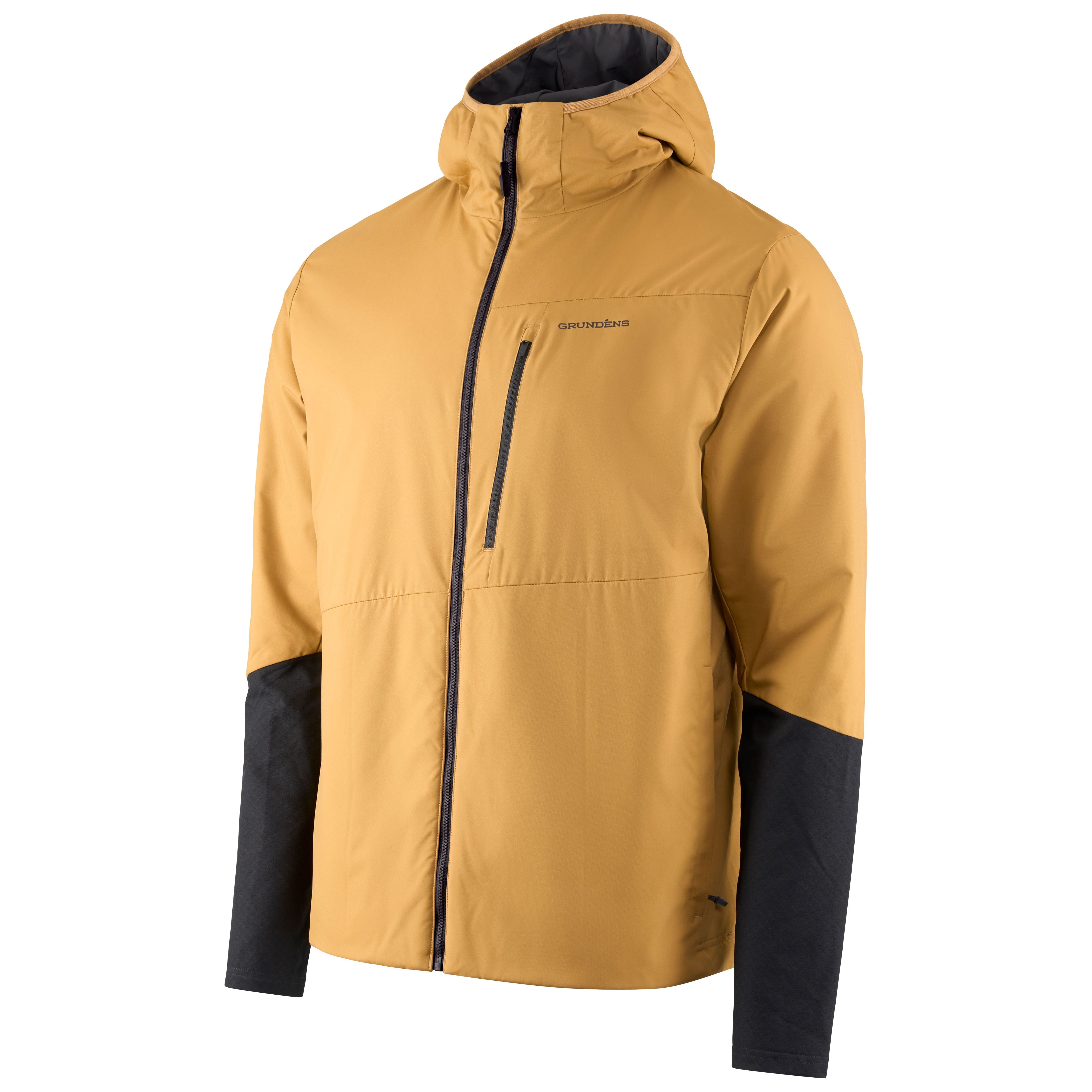 Grundens Men's Turbulence Hybrid Hoodie Whiskey Image 02