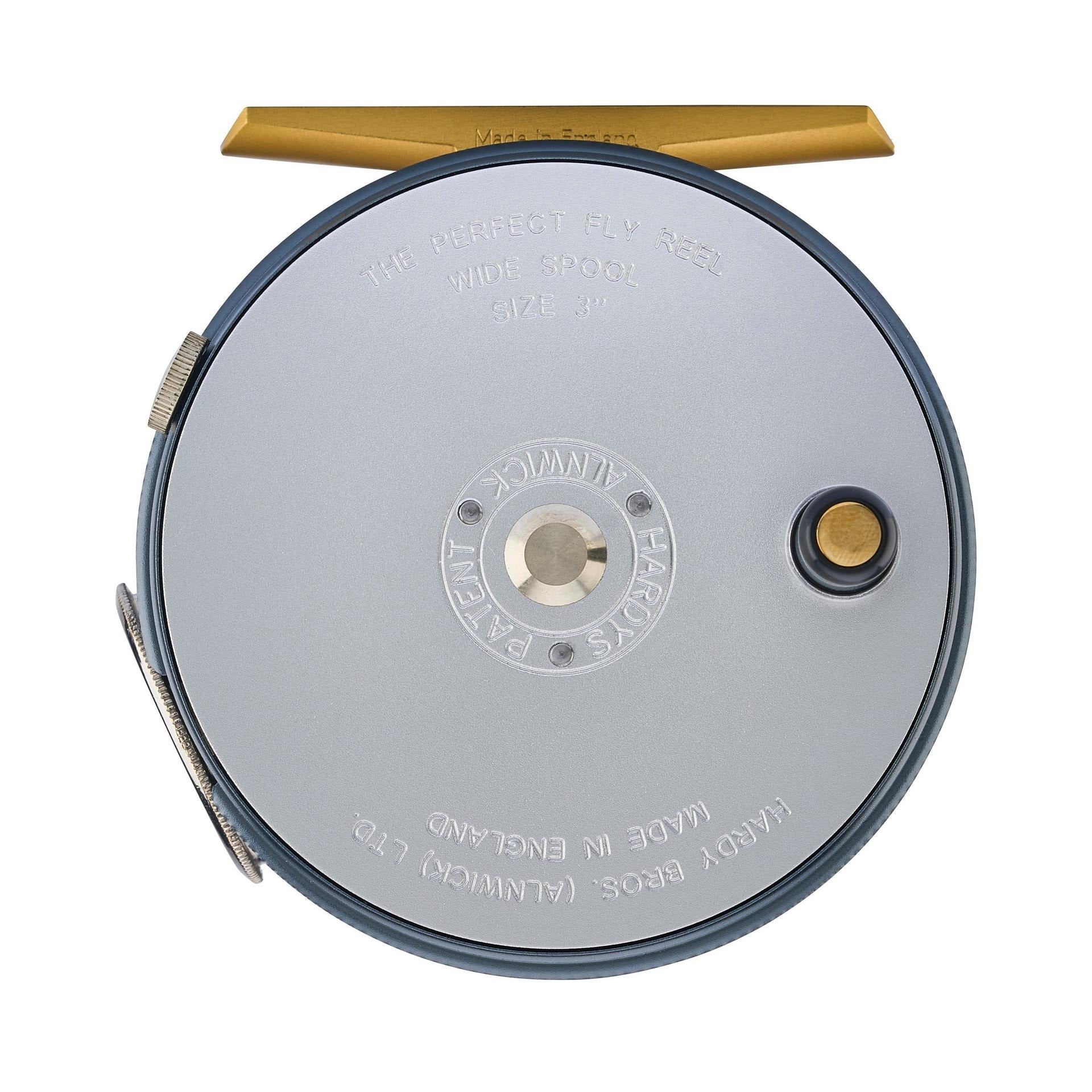 Hardy 1921 Wide Spool Perfect Fly Reel- 3 3/4 inch - LH