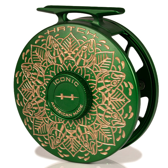 Hatch 2025 Artist Collaboration Drew Wilson Iconic 5+ Large Arbor Reel
