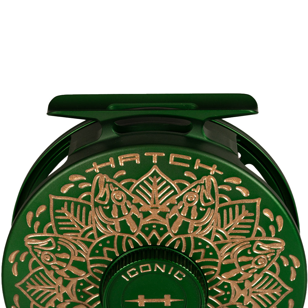 Hatch 2025 Artist Collaboration Drew Wilson Iconic 5+ Large Arbor Reel