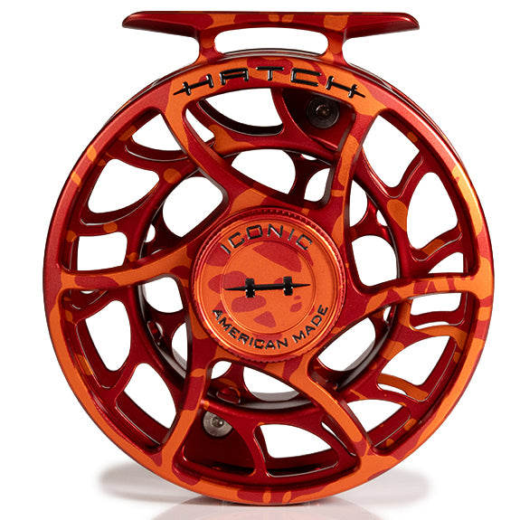Hatch Custom Magma Iconic Fly Reel - 5 Plus LA