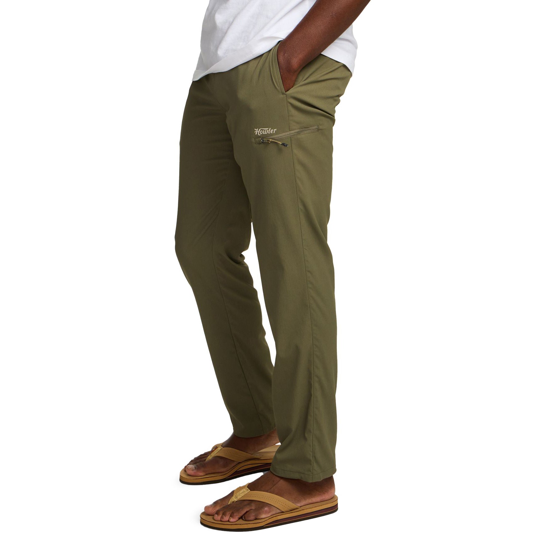 Howler Brothers Electrolight Tech Pants Olive Image 03