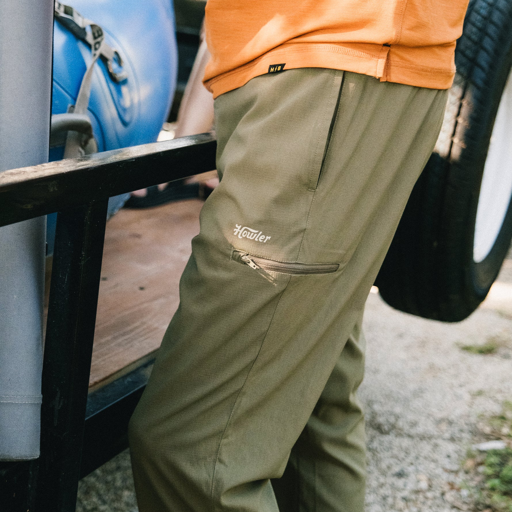 Howler Brothers Electrolight Tech Pants Olive Image 08