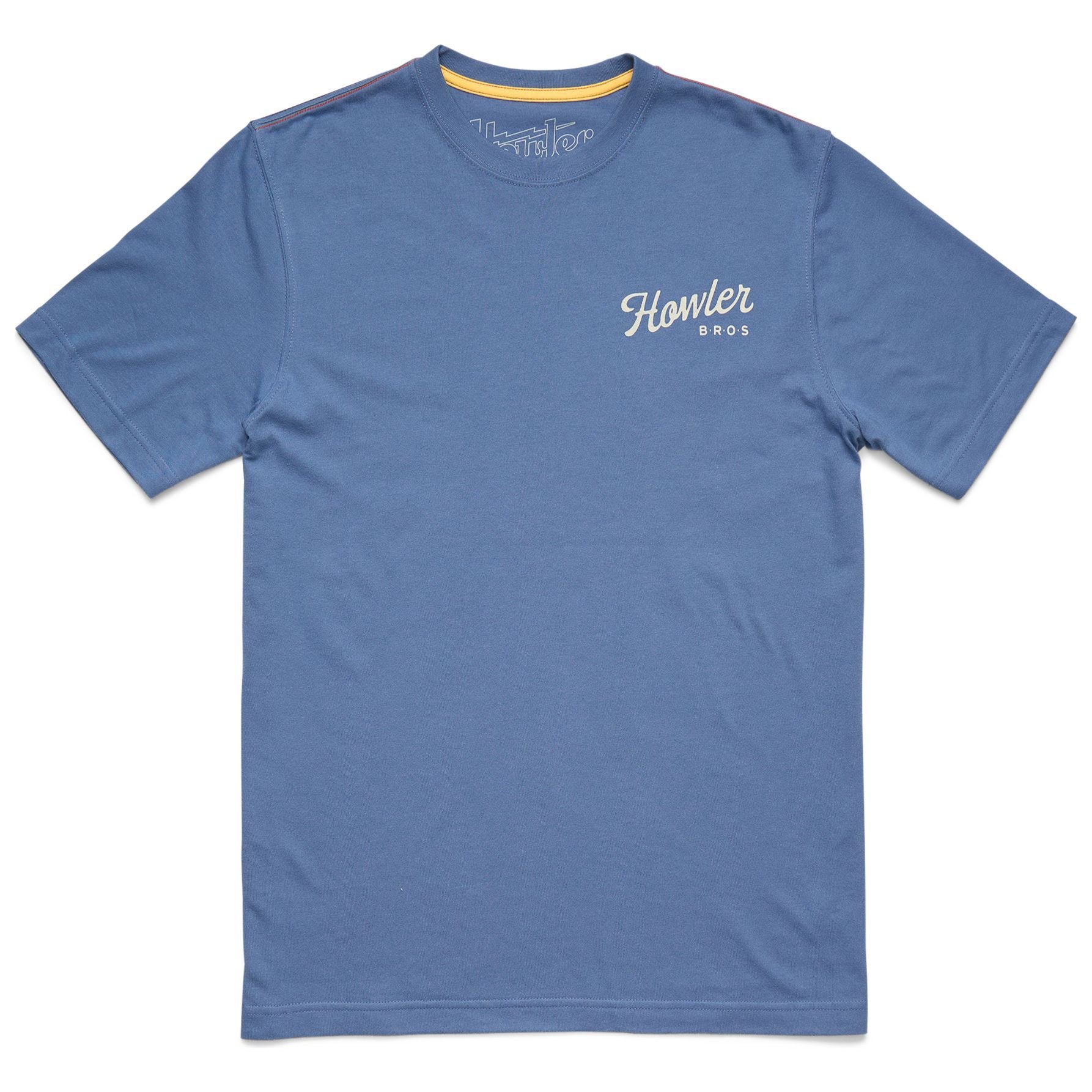 Howler Brothers Howler Posse T-Shirt Blue Horizon Image 02