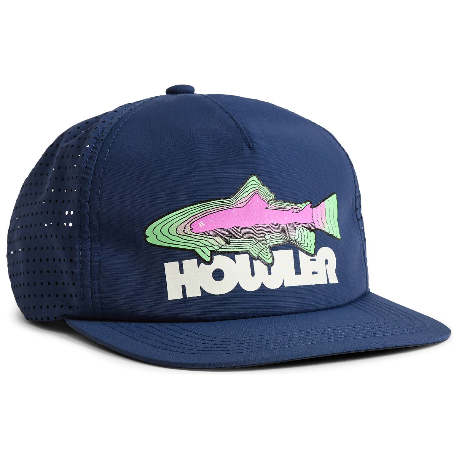 Howler Brothers Howler Trucha Aperture Tech Strapback Hat Navy Image 01
