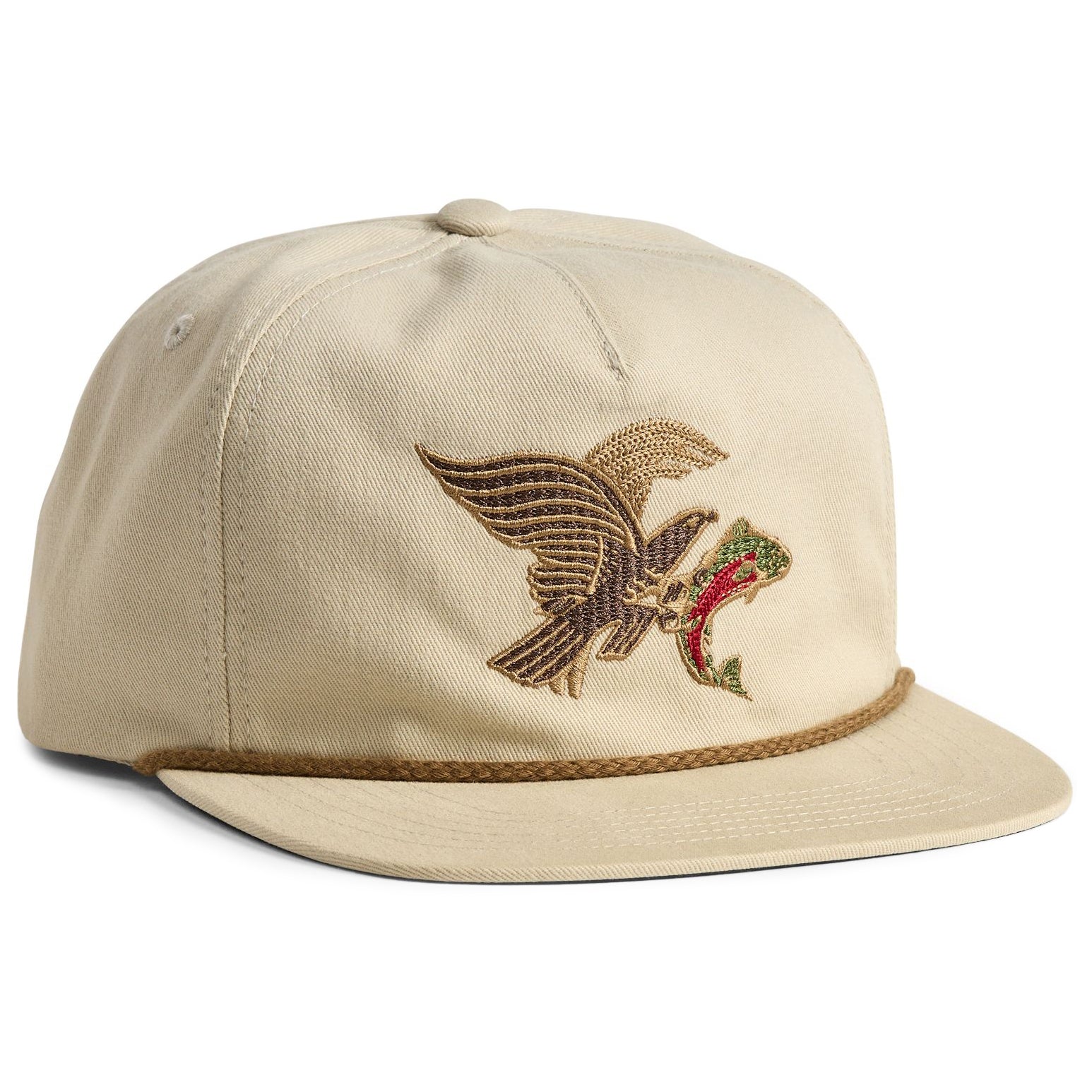 Howler Brothers Osprey Prey Unstructured Snapback Hat Stone Image 01