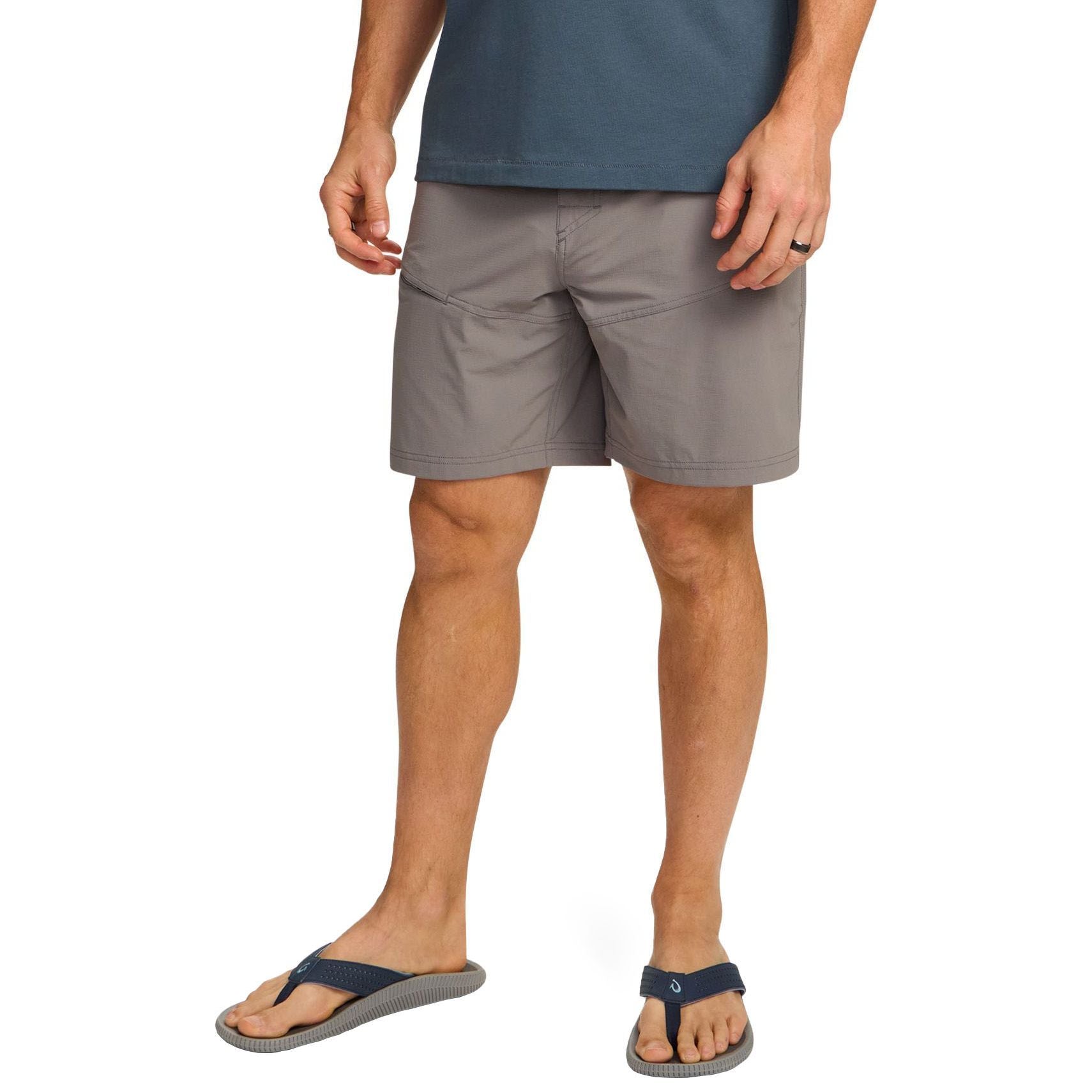 Howler Brothers Shoalwater Tech Shorts Charcoal Grey Image 03