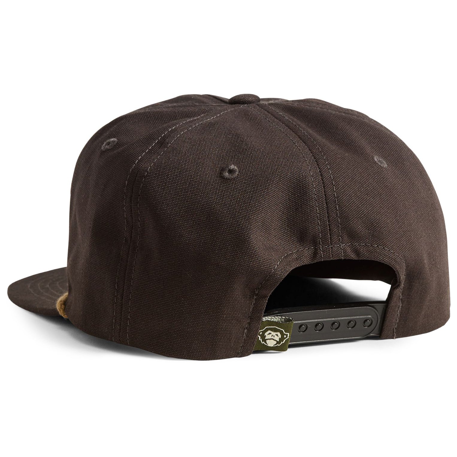 Howler Brothers Travelin Fish Unstructured Snapback Hat Antique Black Image 02