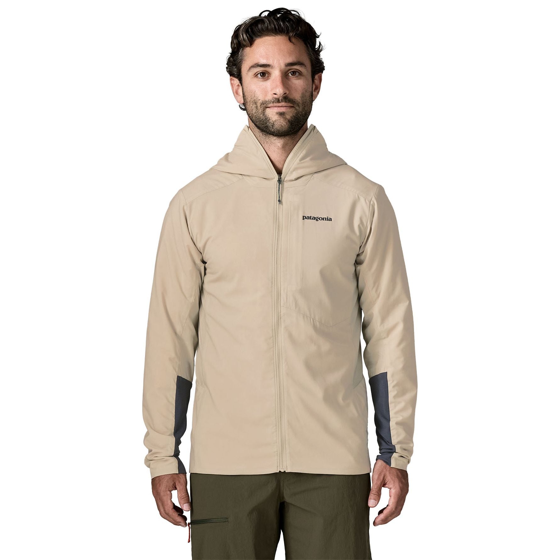 Patagonia Men's Nano-Air Ultralight Full-Zip Hoody Weathered Stone Image 02