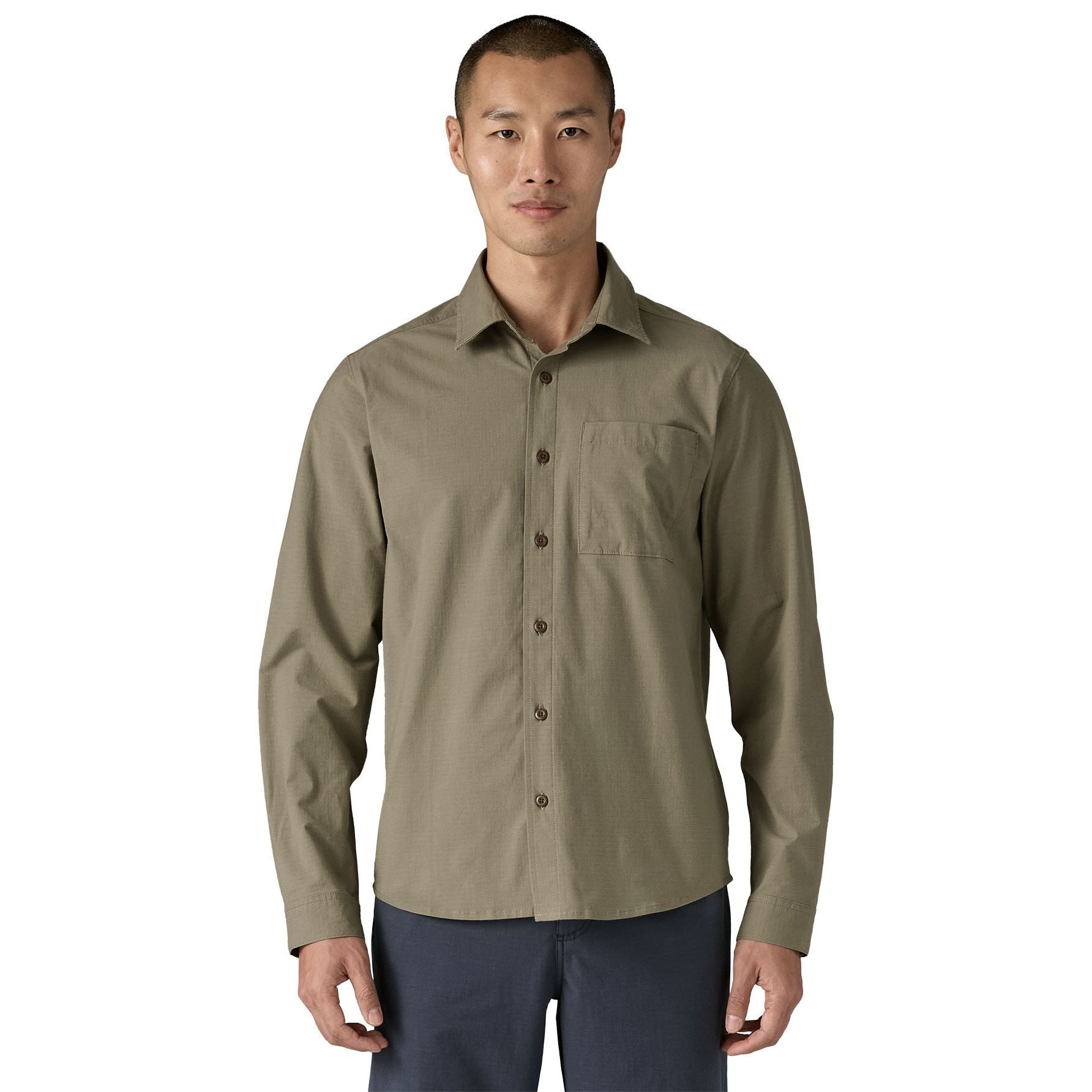 Patagonia Men's Nomader Shirt River Rock Green Image 03