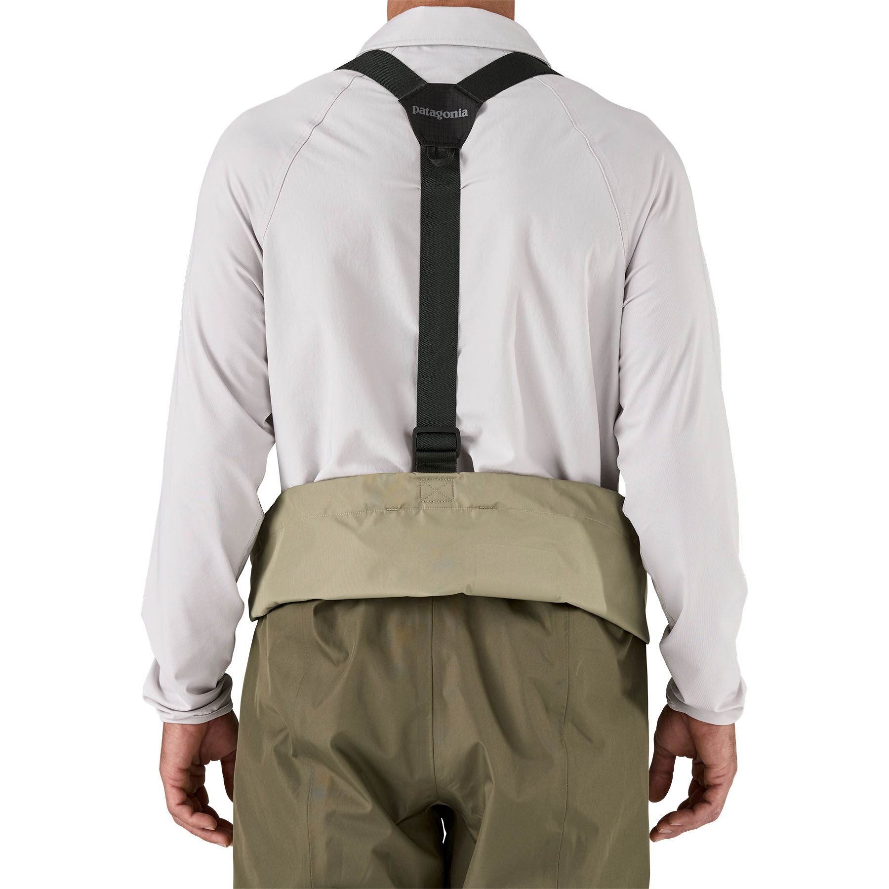 Patagonia Men's Swiftcurrent Traverse Zip-Front Waders River Rock Green Image 07