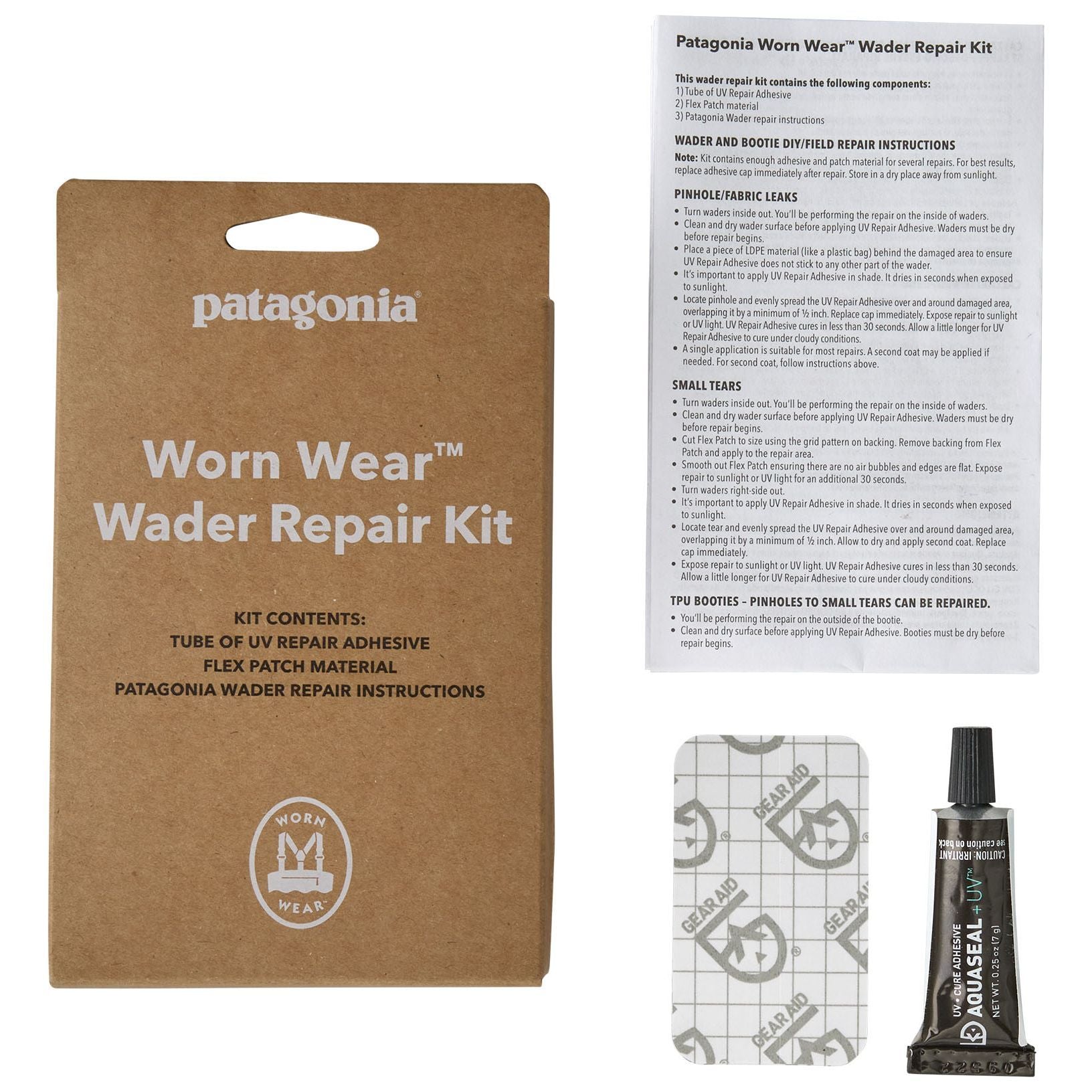 Patagonia Worn Wear Wader Repair Kit Clear Image 03