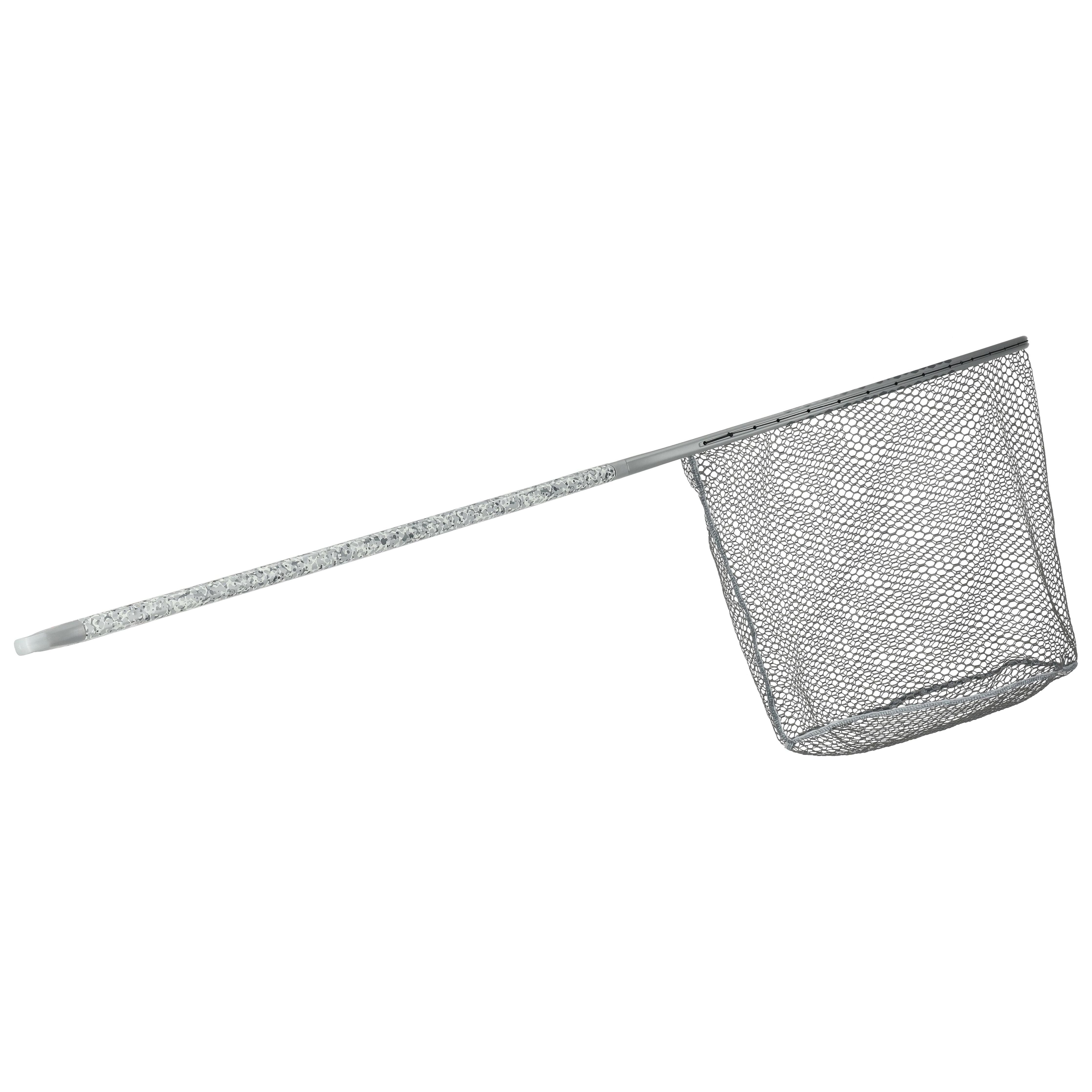 Simms Daymaker Boat Net Long Handle Pebble Steel Image 02