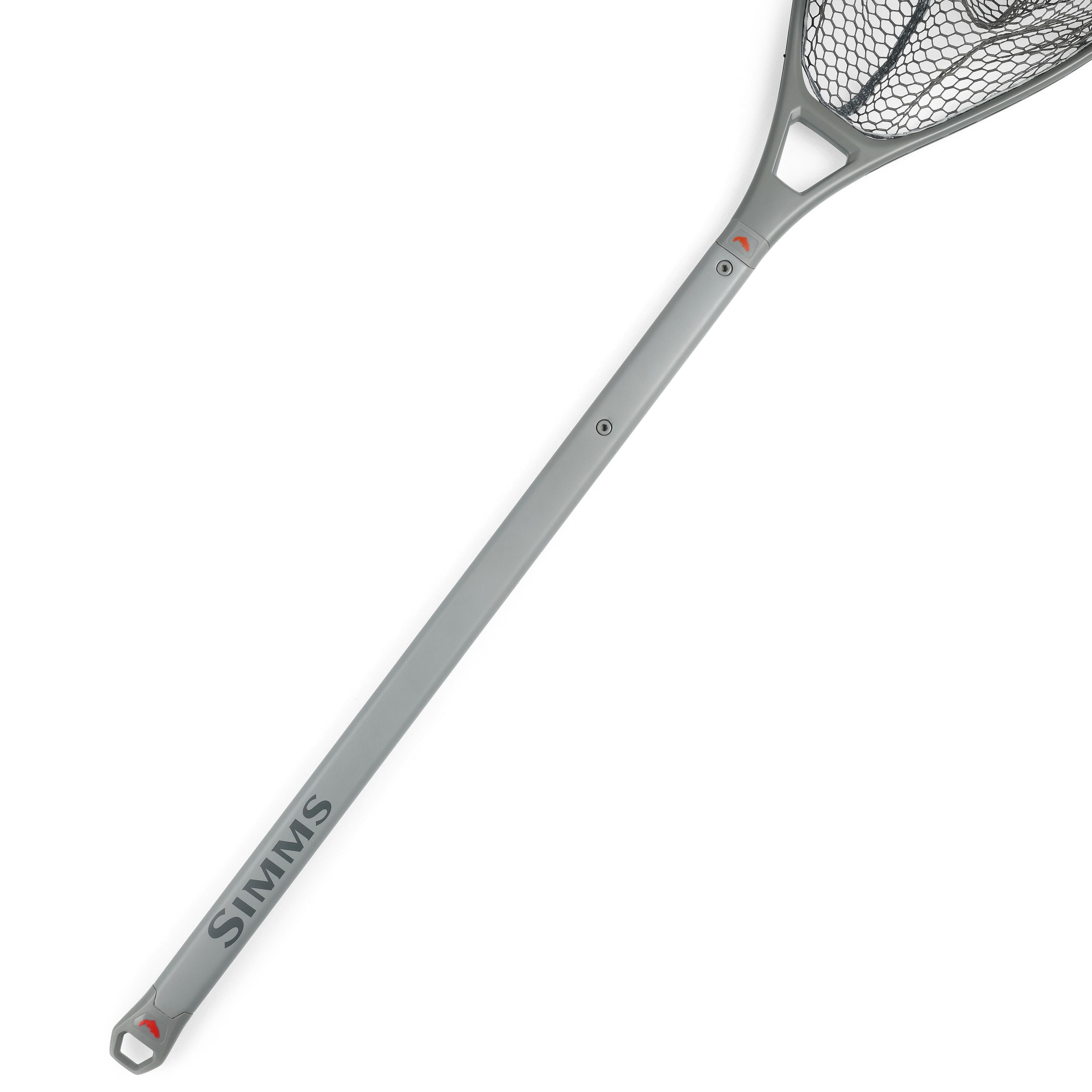 Simms Daymaker Boat Net Long Handle Pewter Image 03