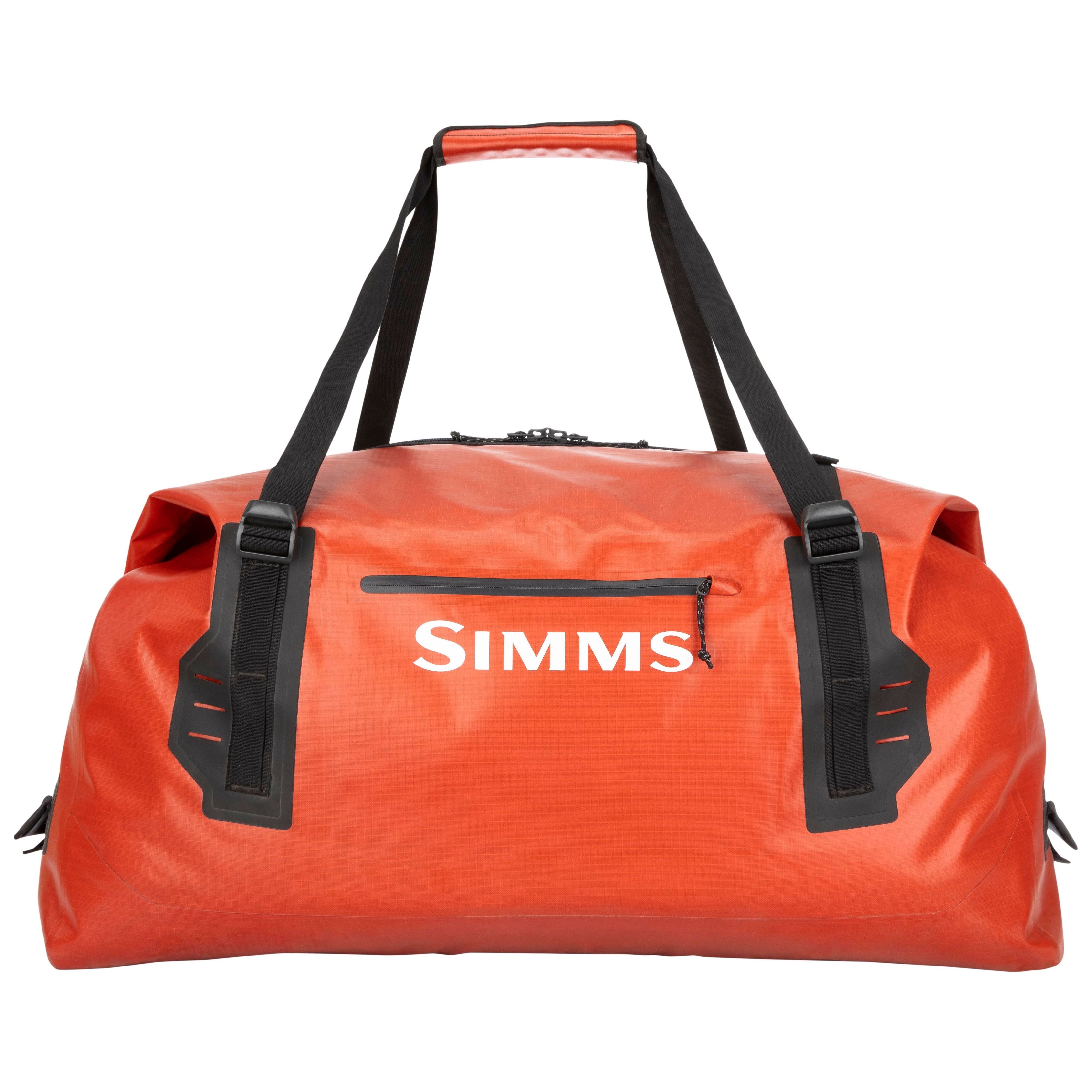 Simms Dry Creek Duffel L 200L Simms Orange Image 01