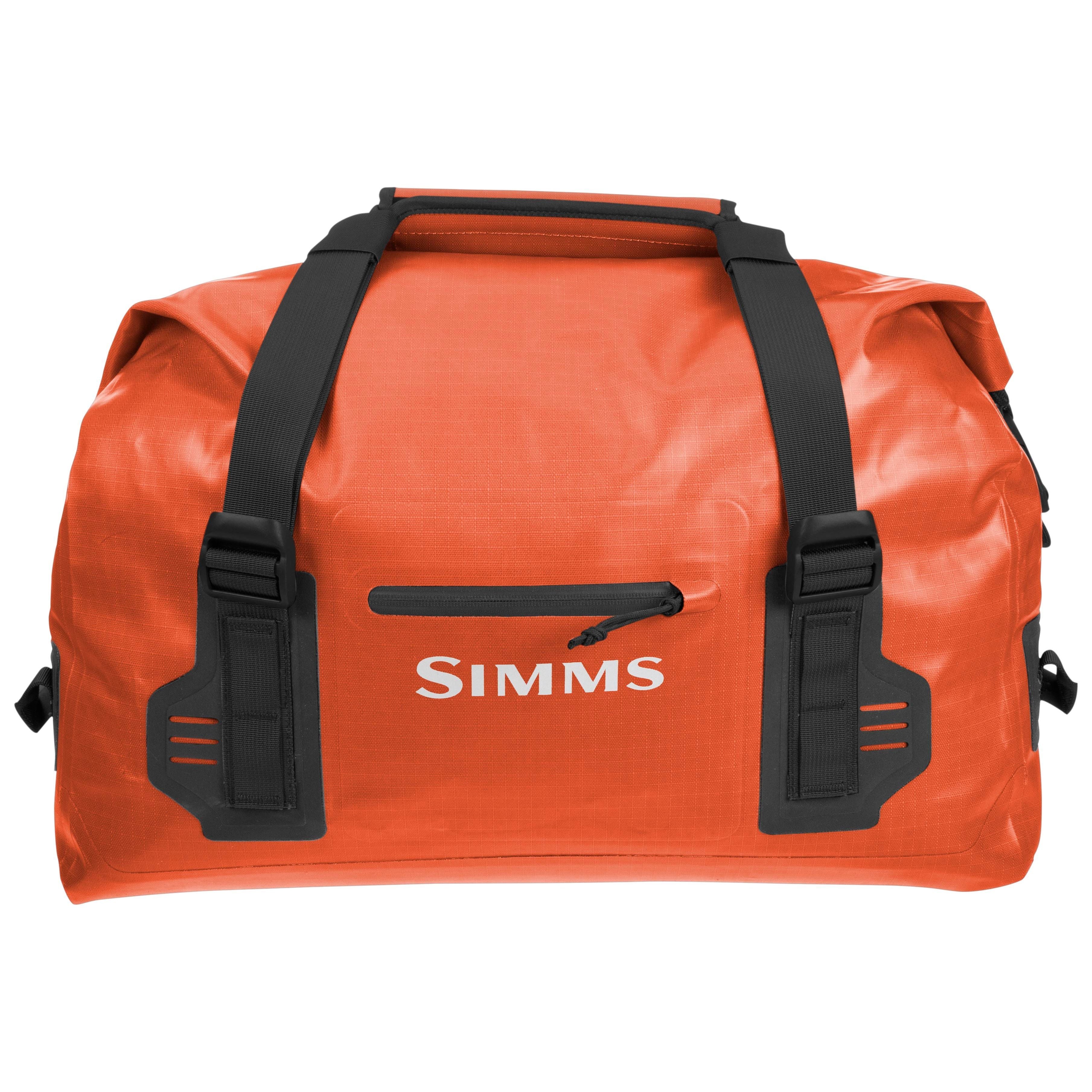 Simms Dry Creek Duffel S 60L Simms Orange Image 01
