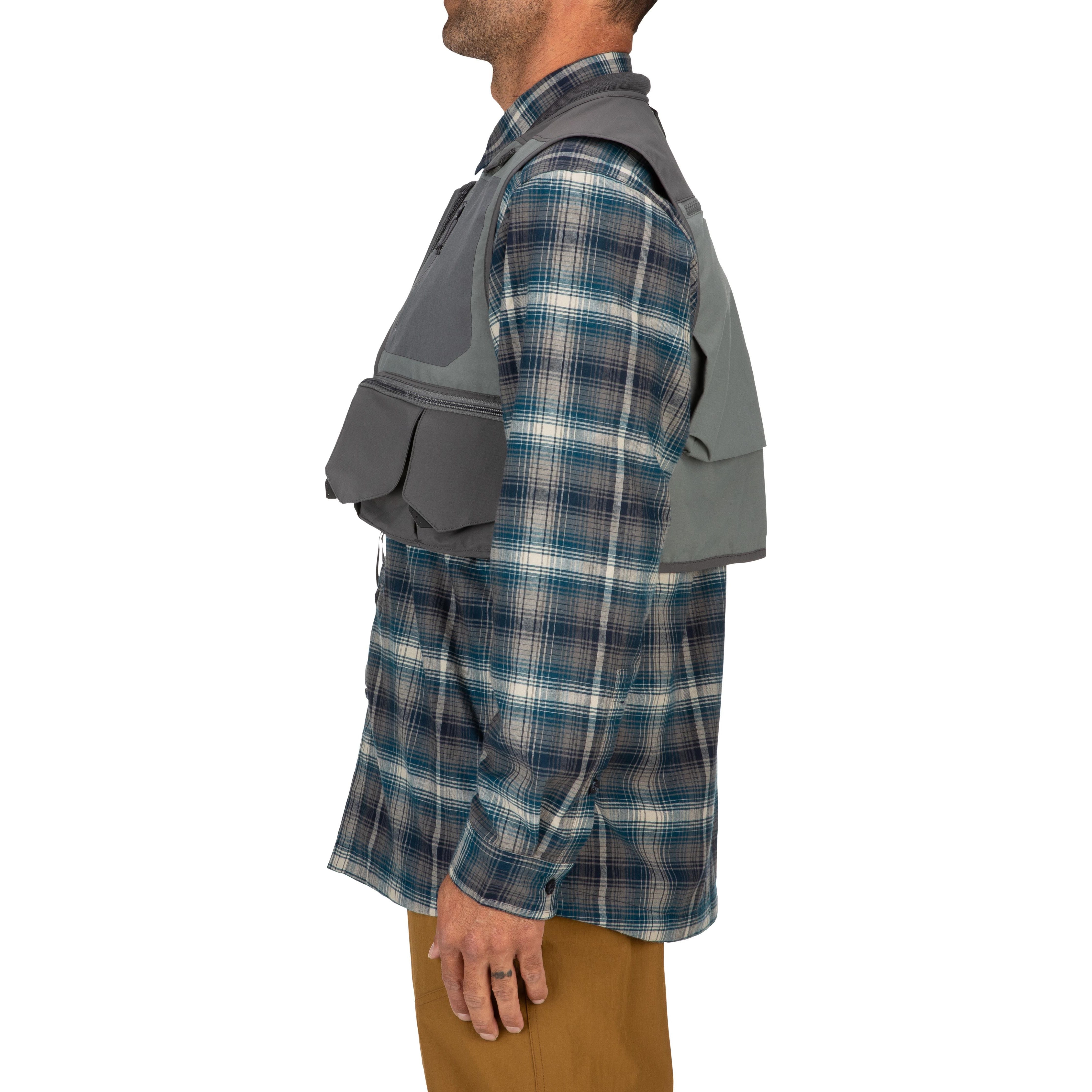Simms Freestone Vest Pewter Image 03