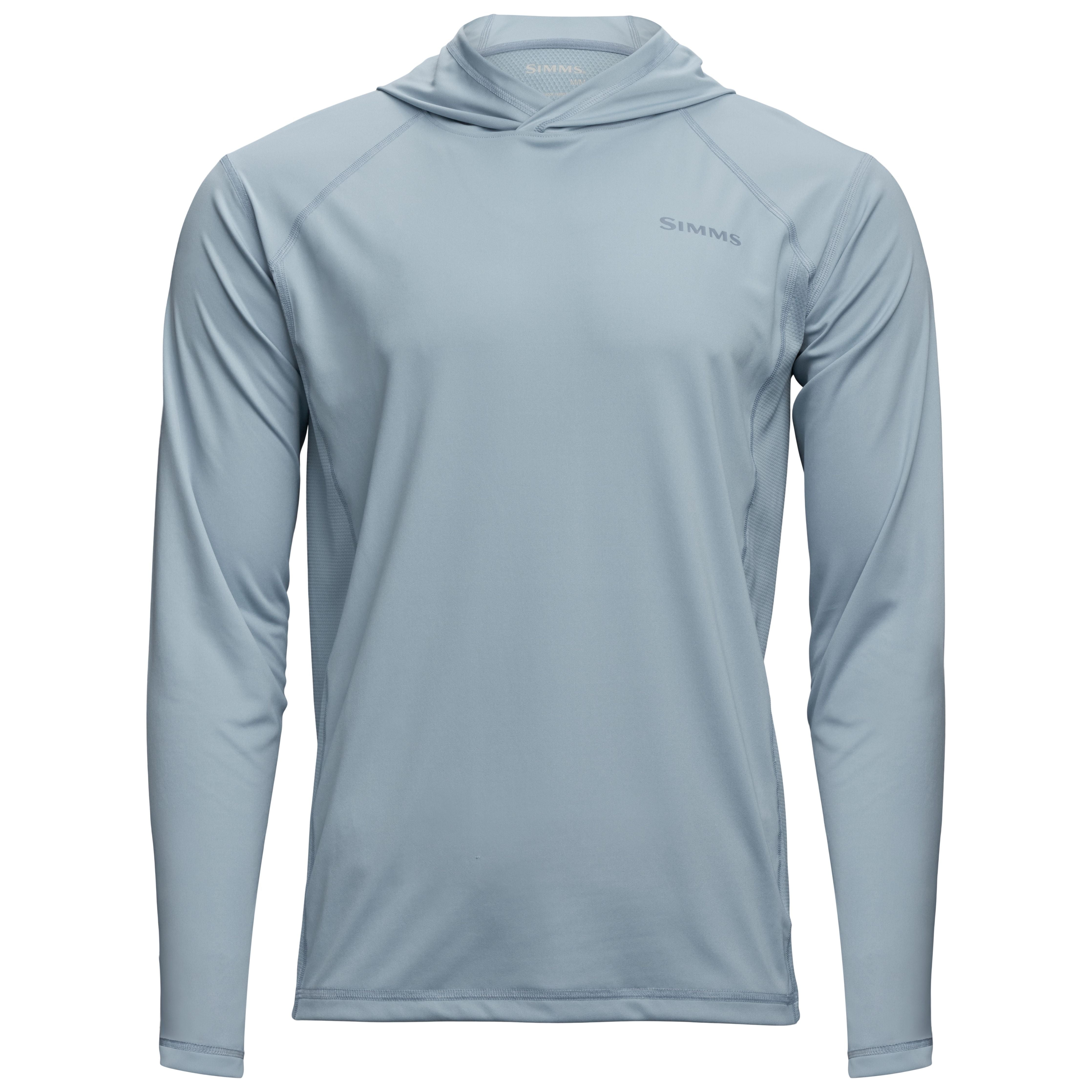 Simms Men's Challenger Solar Hoody Steel Blue Image 01