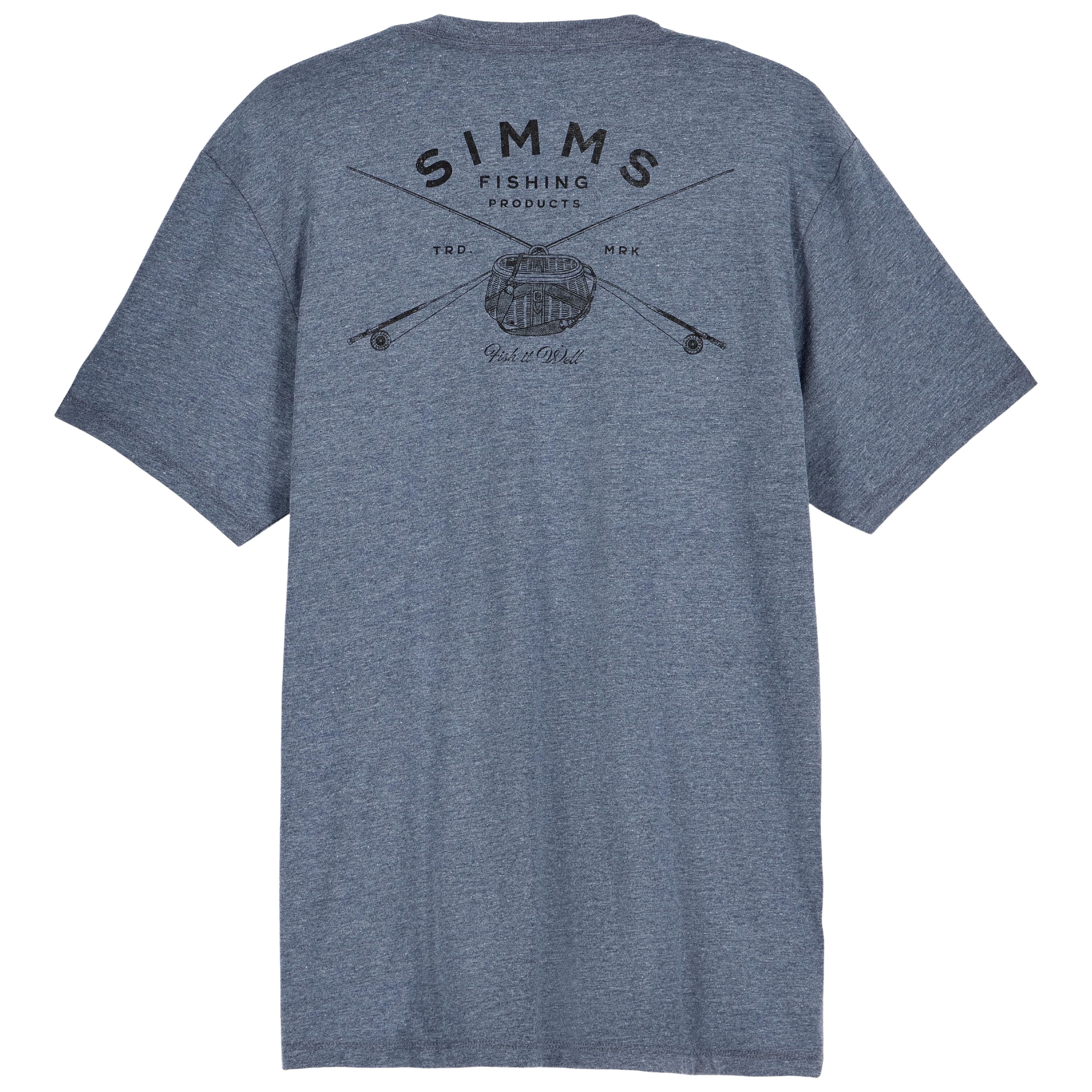 Simms Men's Classic Tackle T-Shirt Athletic Heather Image 01