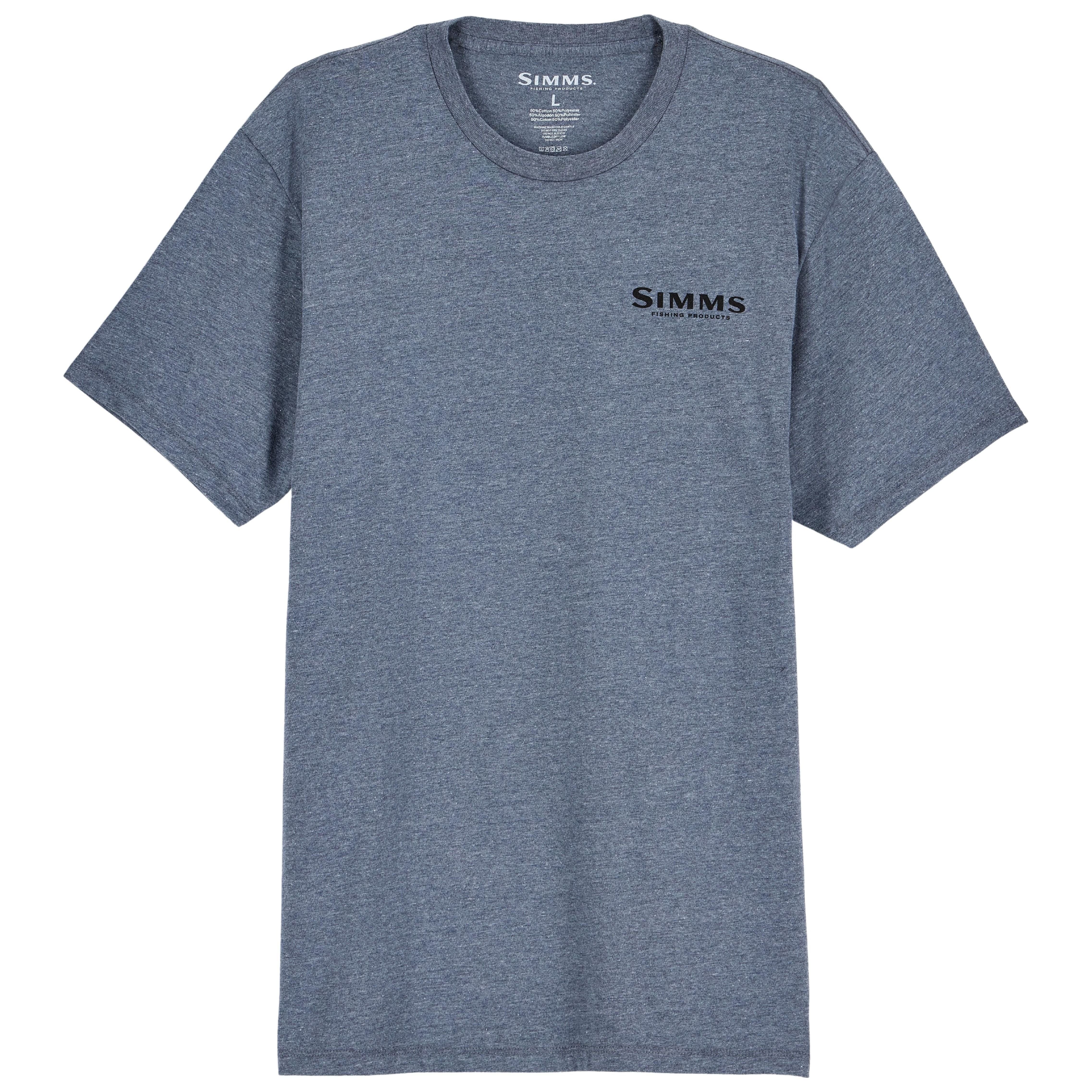 Simms Men's Classic Tackle T-Shirt Athletic Heather Image 02